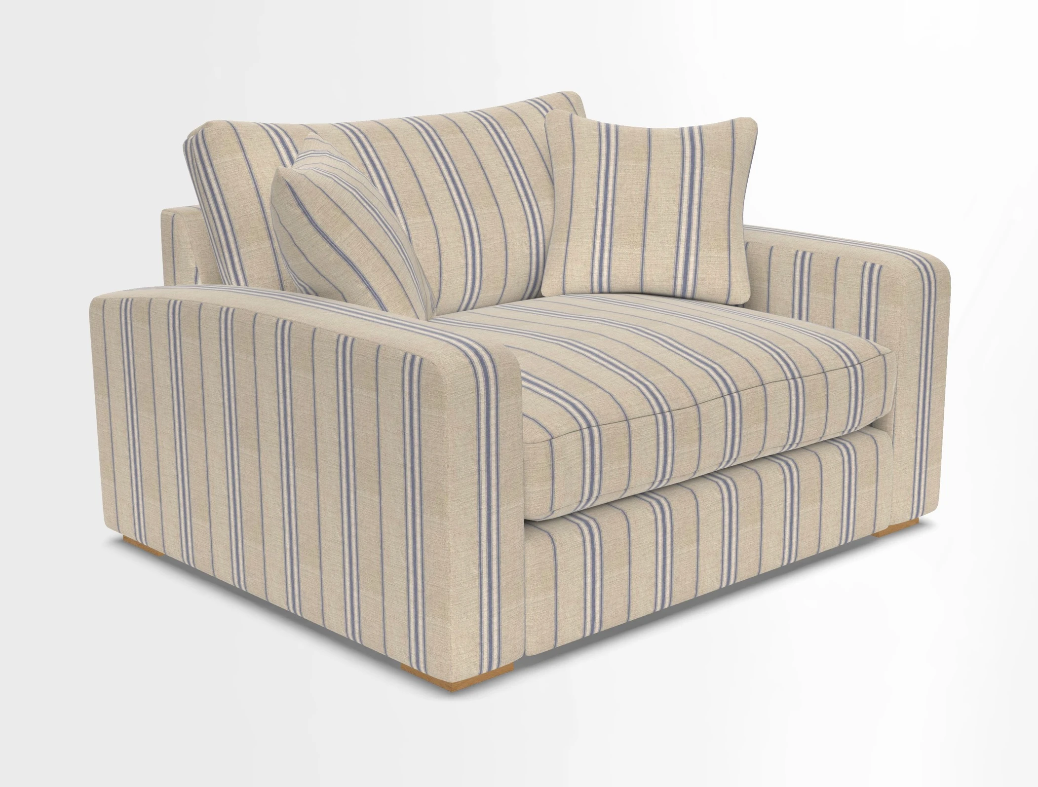 Stockbridge Snuggler in Two Tone Plain Biscuit
