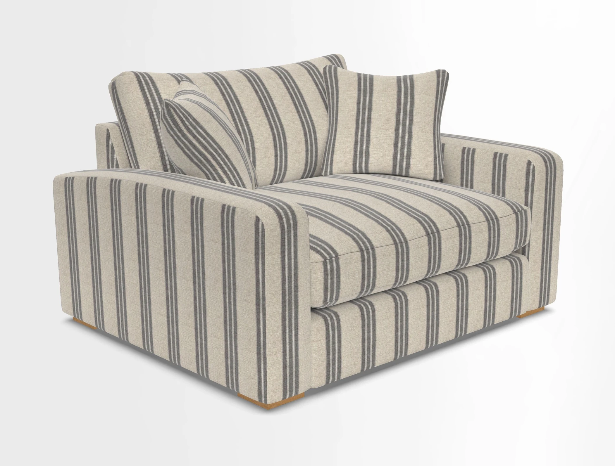 Stockbridge Snuggler in Two Tone Plain Biscuit