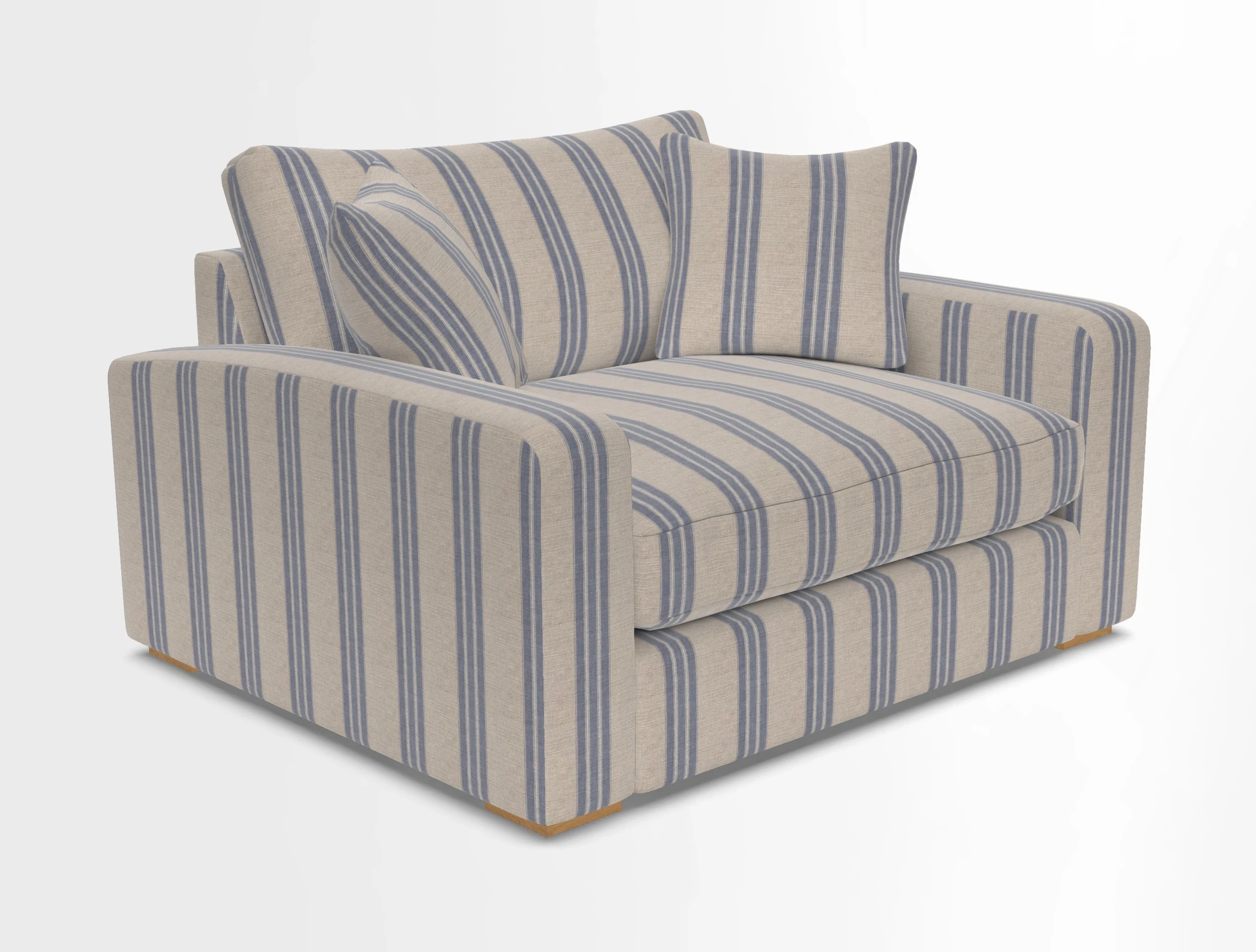Stockbridge Snuggler in Two Tone Plain Biscuit