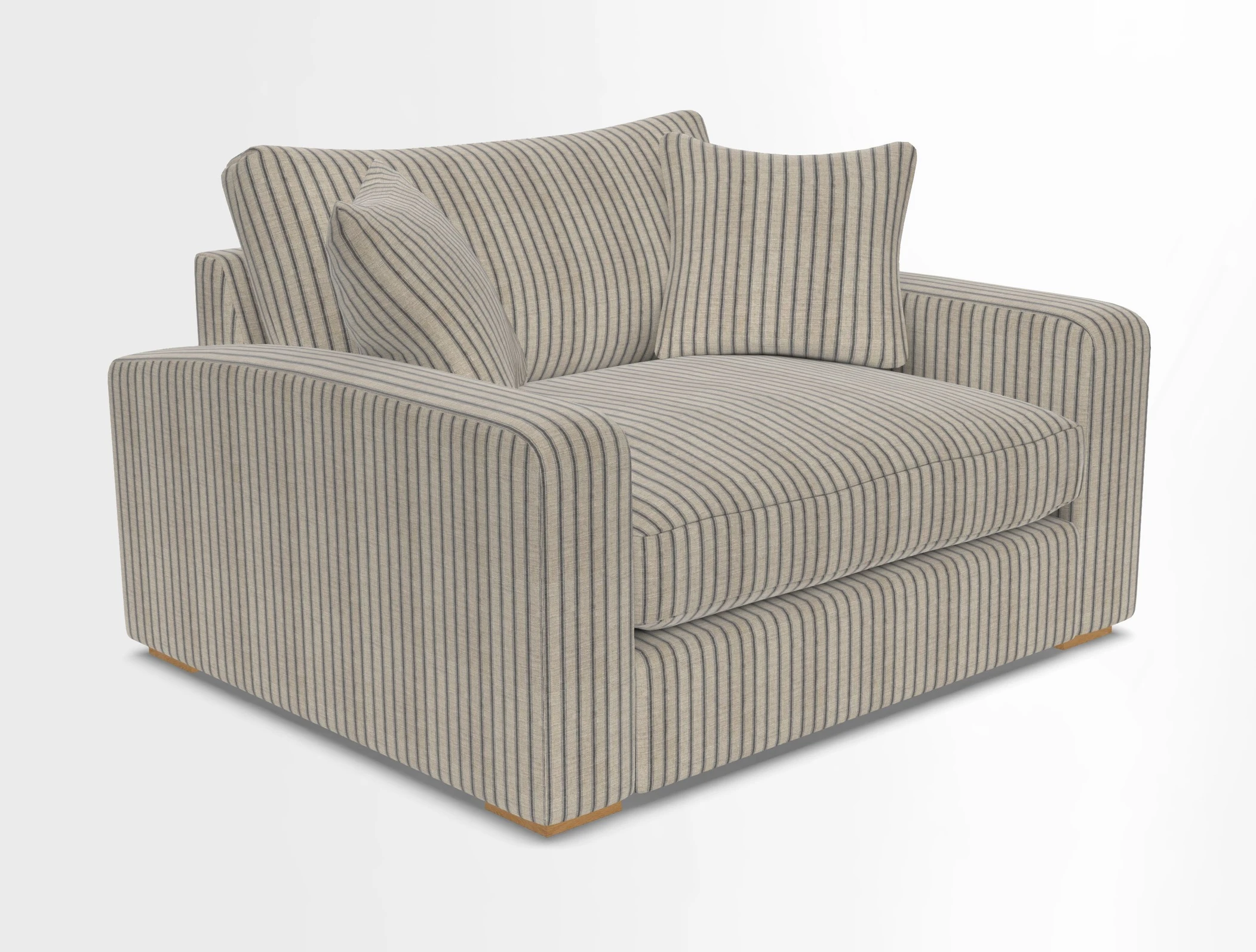 Stockbridge Snuggler in Two Tone Plain Biscuit