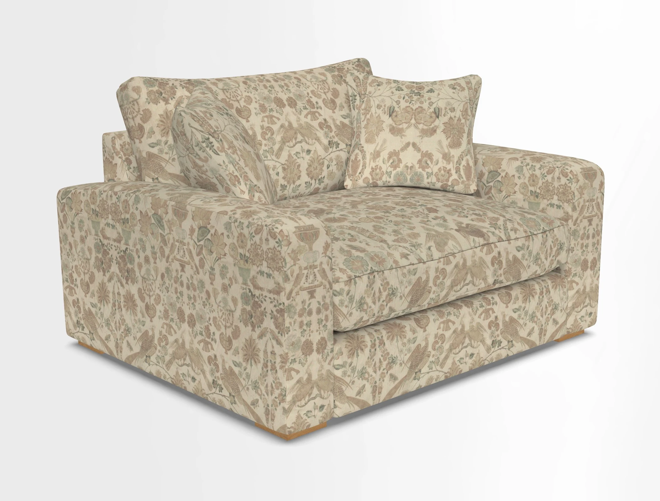 Stockbridge Snuggler in Two Tone Plain Biscuit