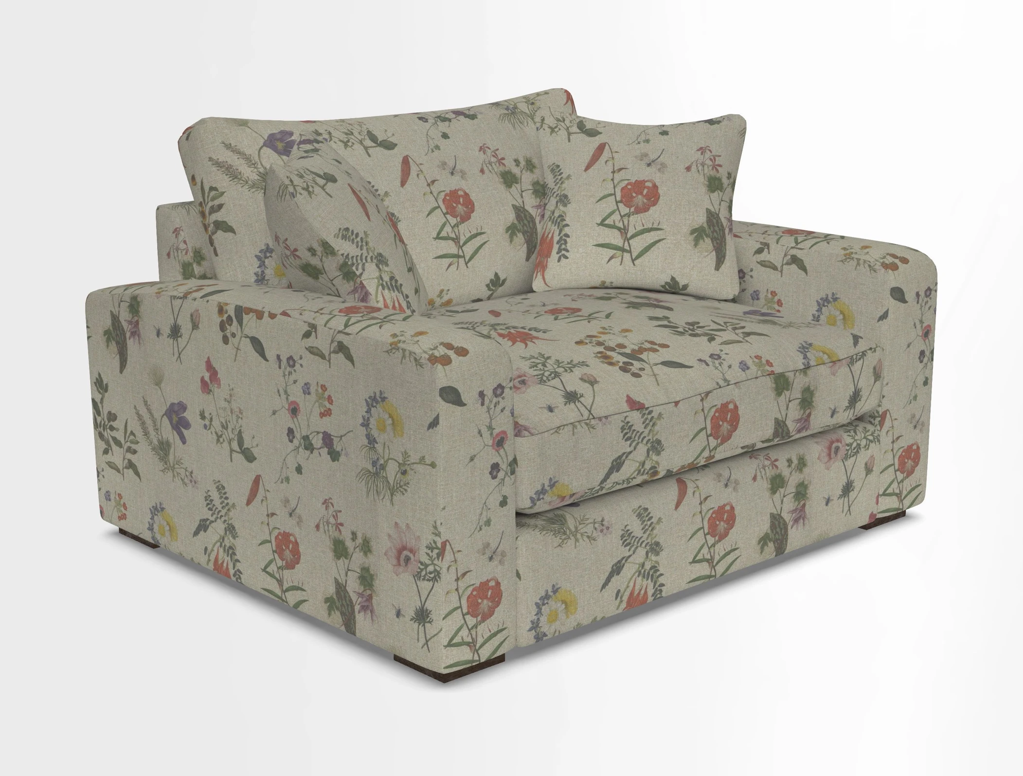 Stockbridge Snuggler in Two Tone Plain Biscuit