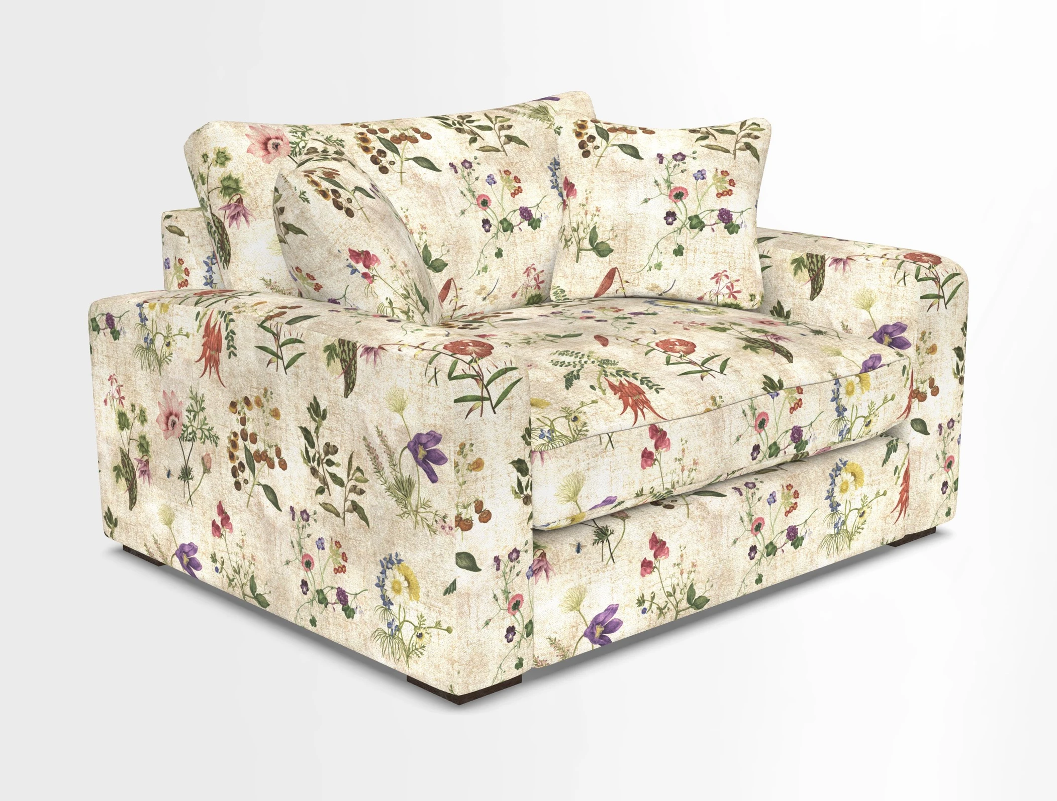 Stockbridge Snuggler in Two Tone Plain Biscuit