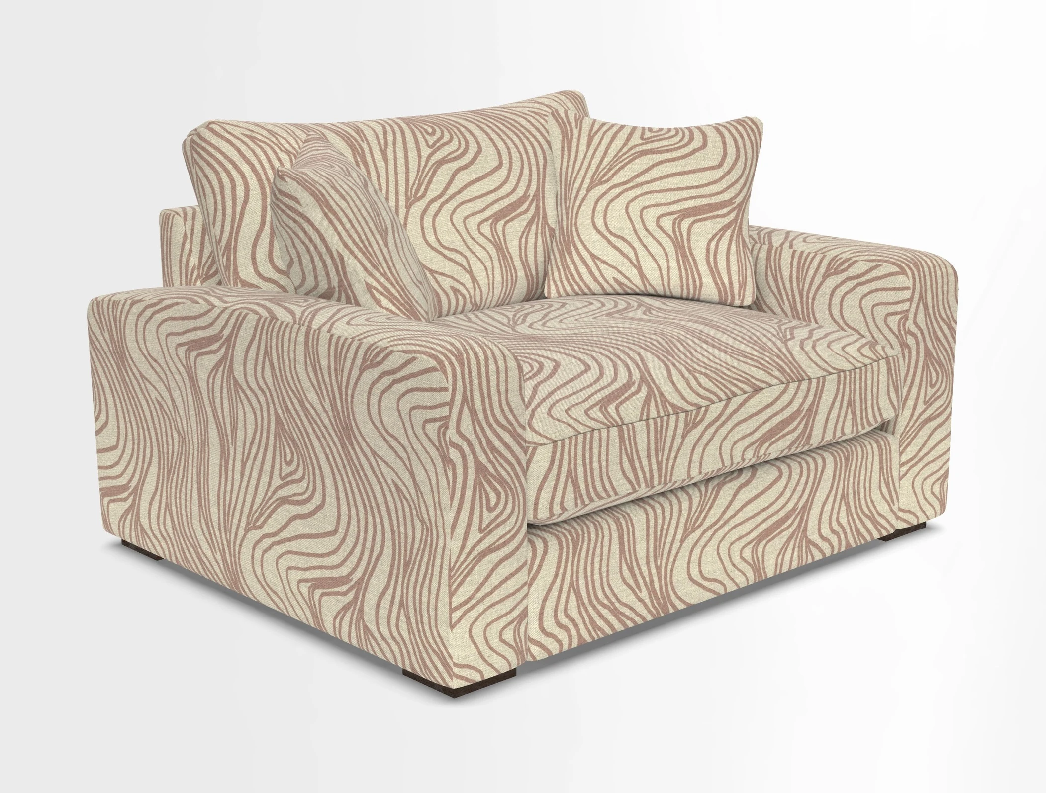 Stockbridge Snuggler in Two Tone Plain Biscuit