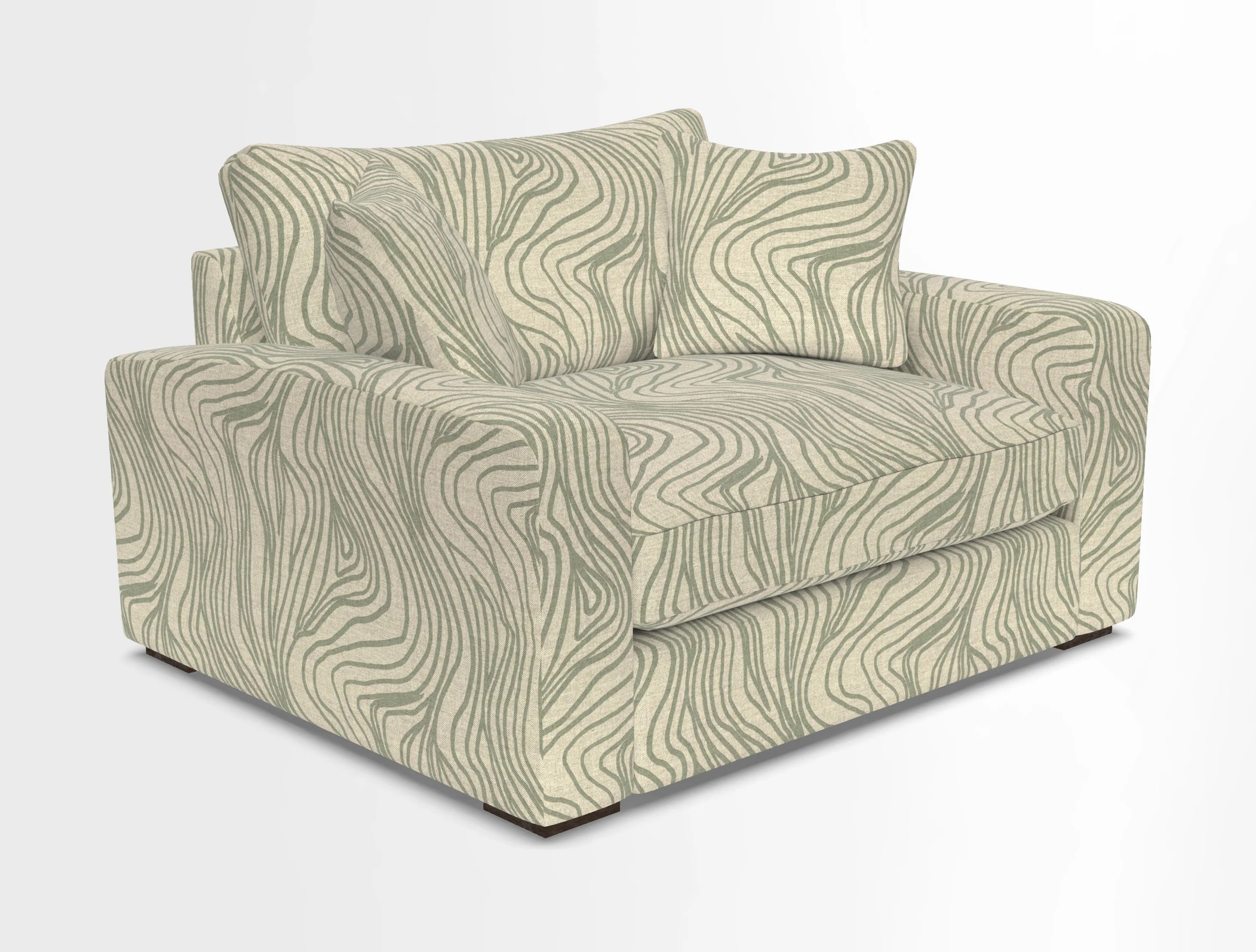 Stockbridge Snuggler in Two Tone Plain Biscuit