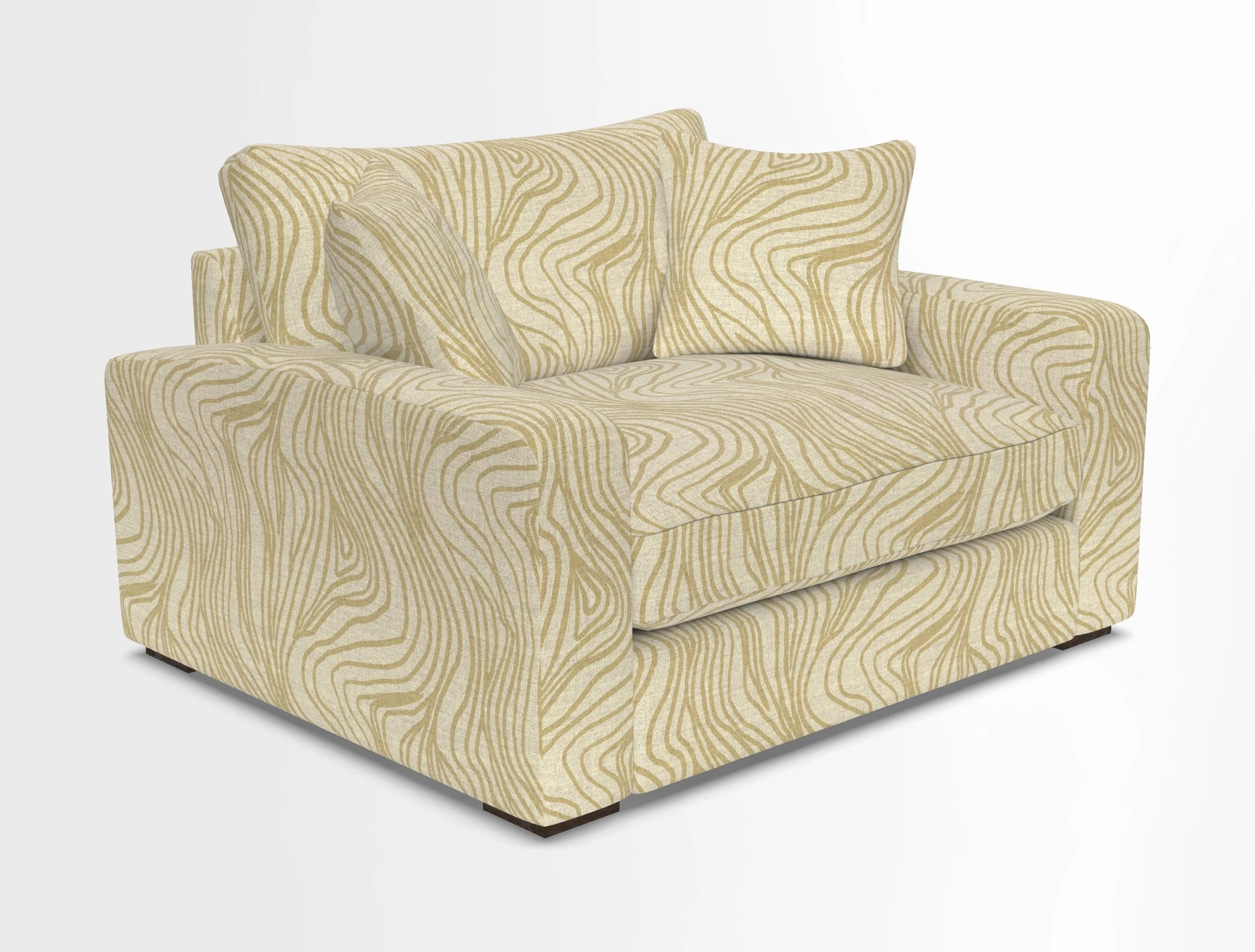 Stockbridge Snuggler in Two Tone Plain Biscuit