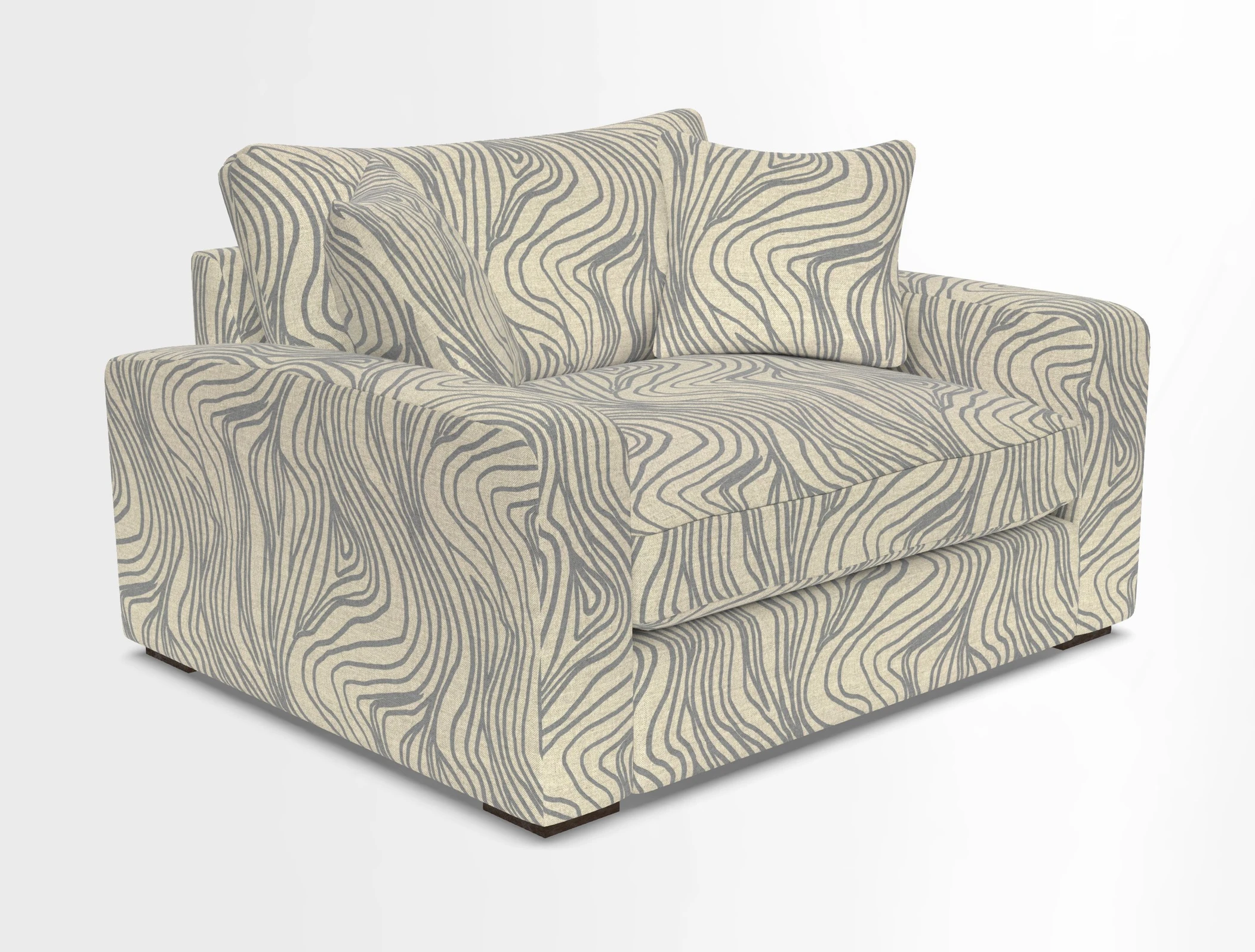 Stockbridge Snuggler in Two Tone Plain Biscuit