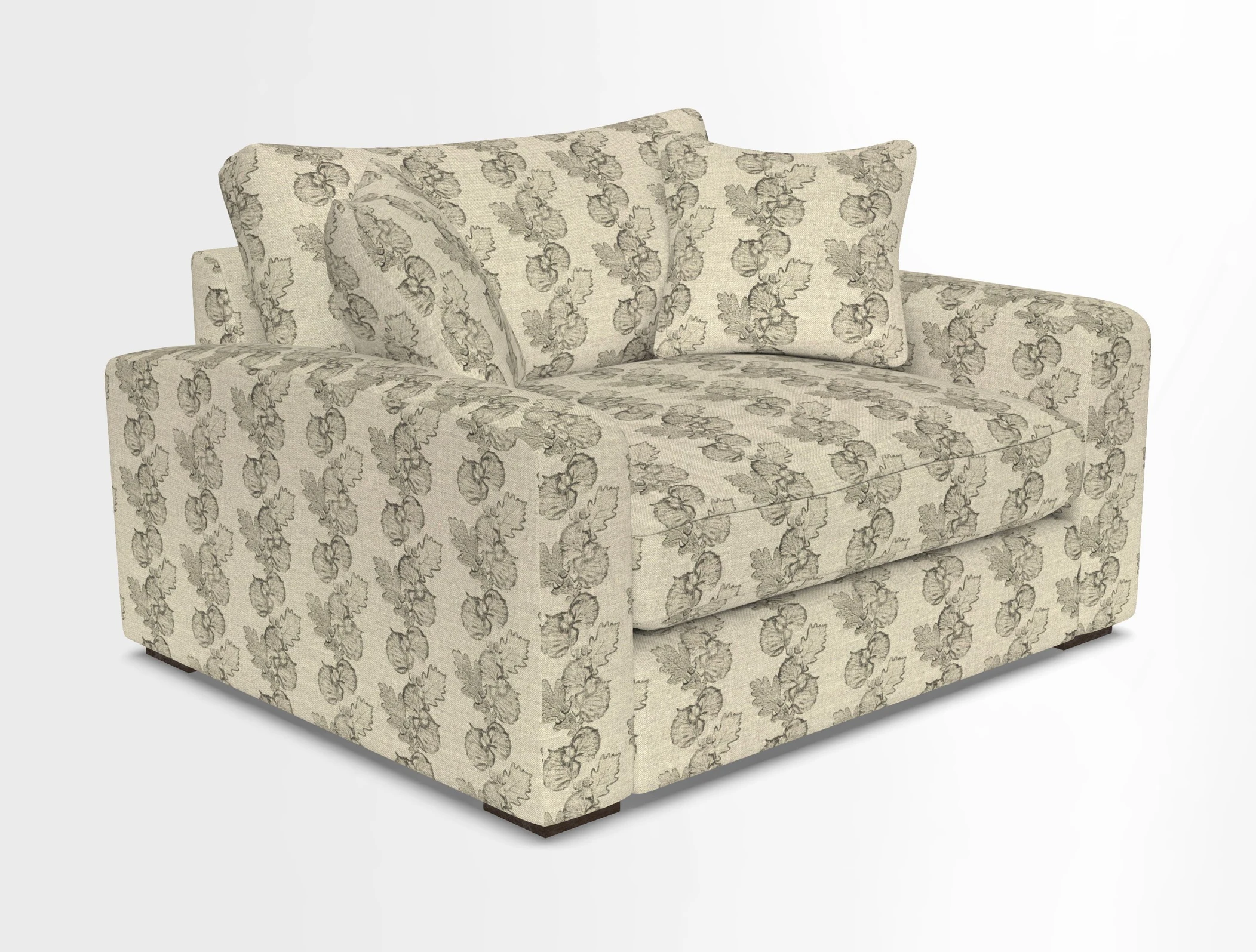 Stockbridge Snuggler in Two Tone Plain Biscuit