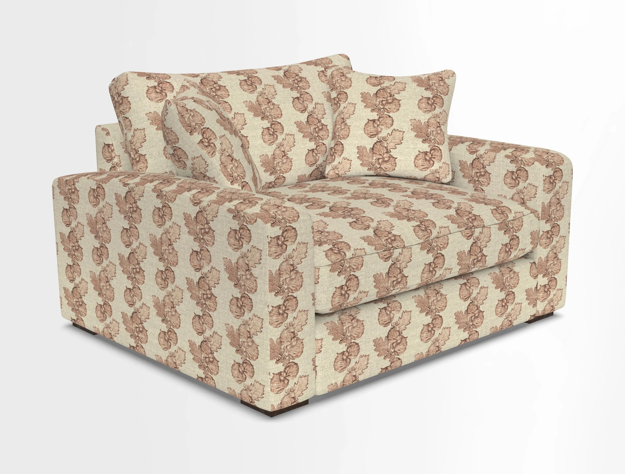 Stockbridge Snuggler in Two Tone Plain Biscuit