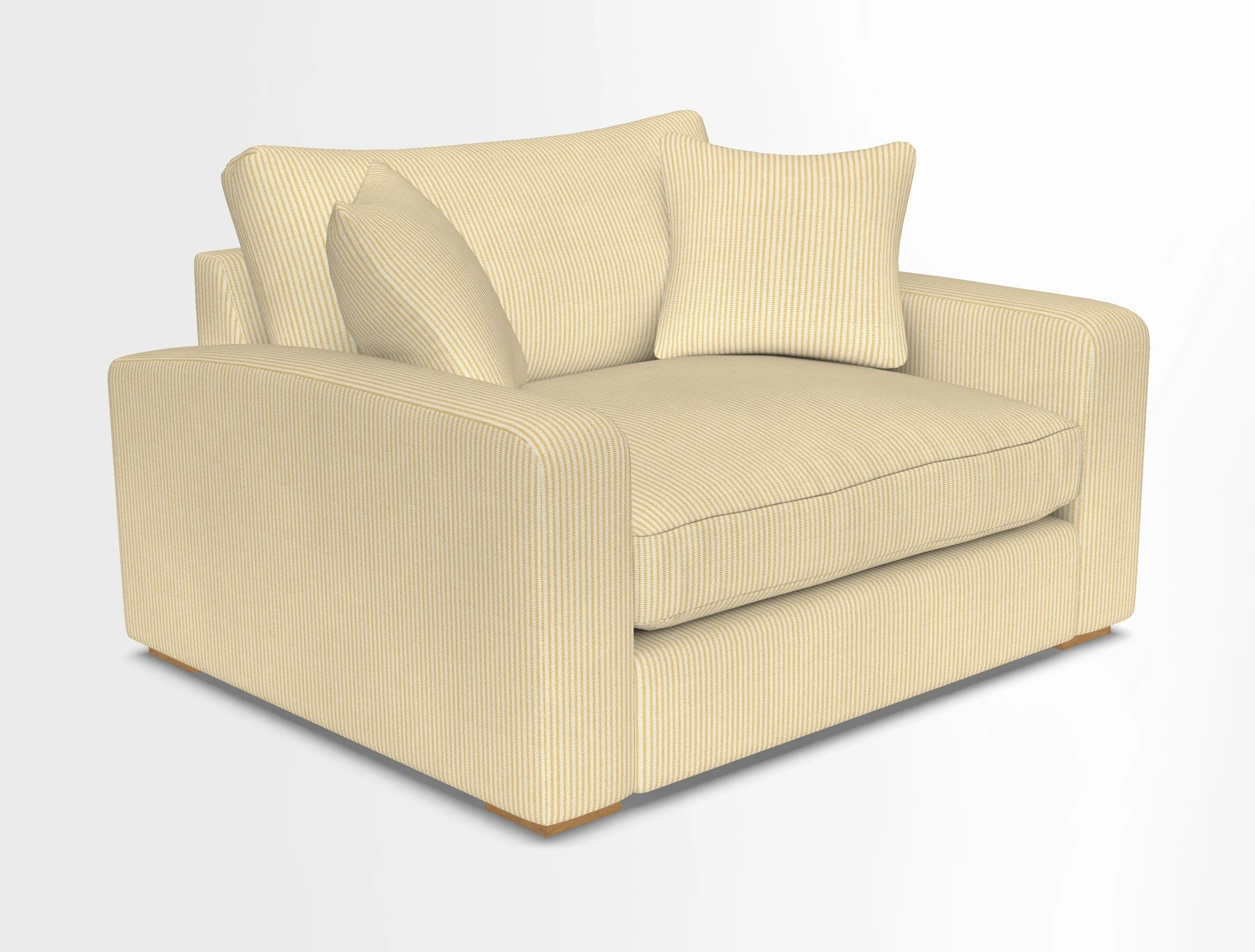 Stockbridge Snuggler in Two Tone Plain Biscuit