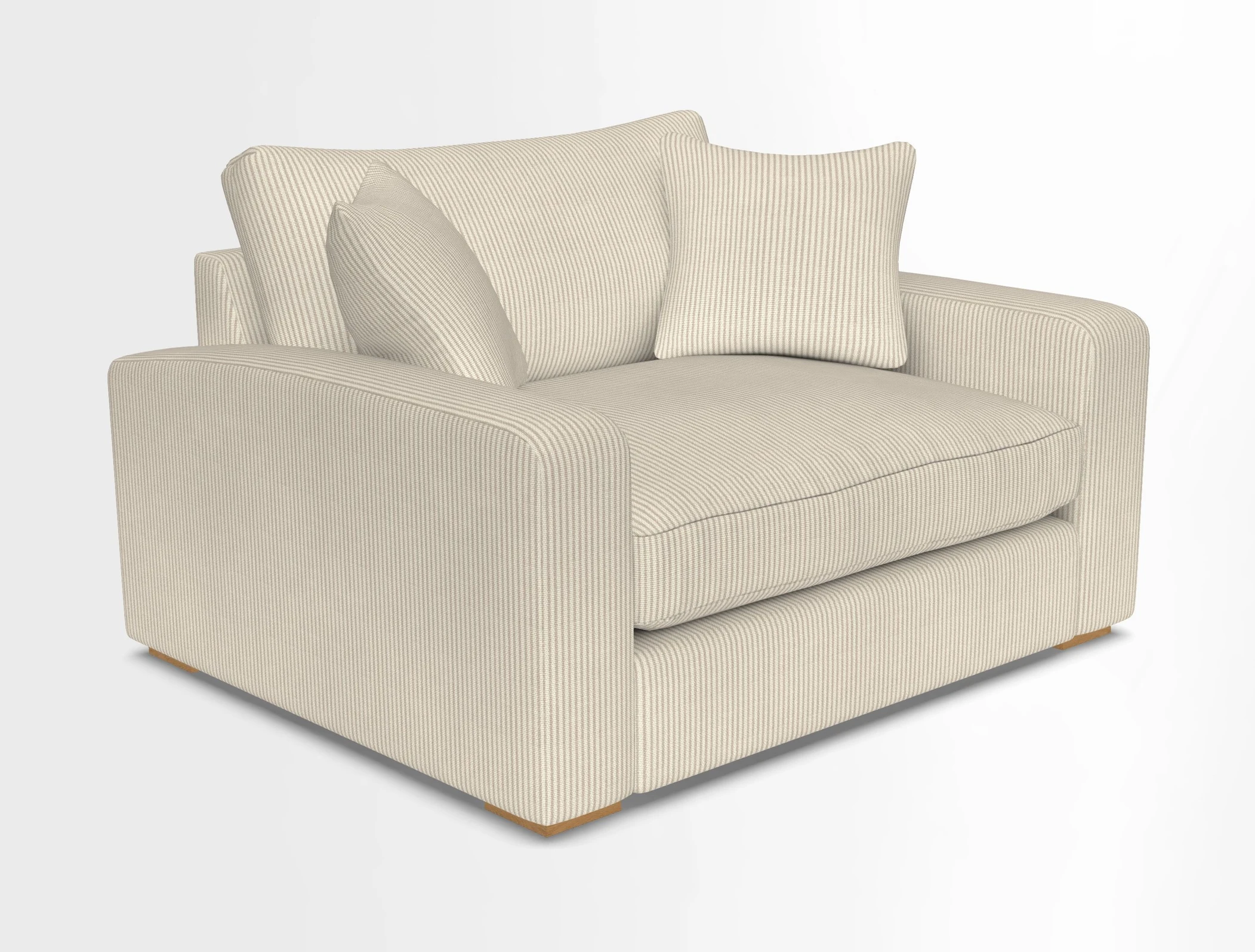 Stockbridge Snuggler in Two Tone Plain Biscuit