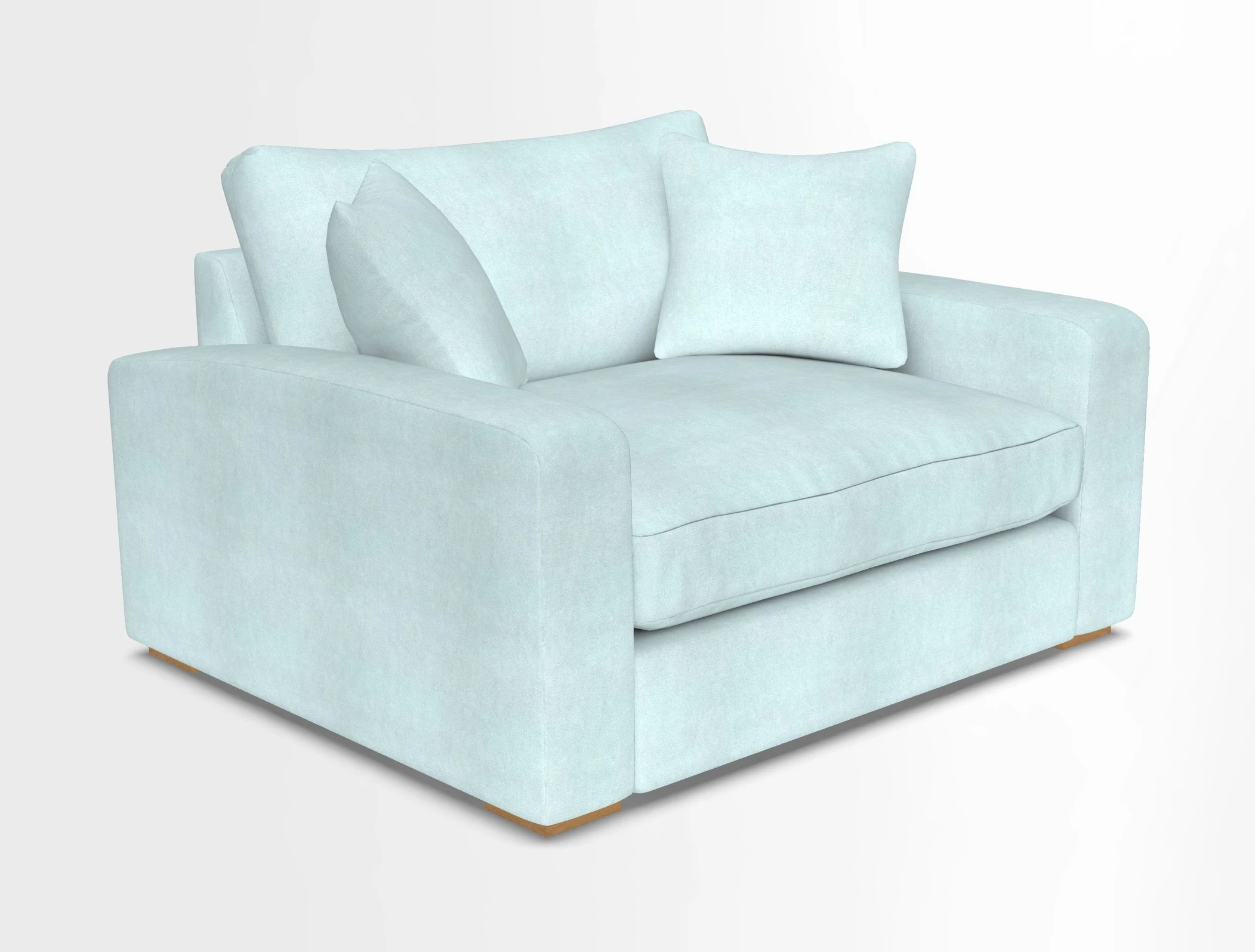 Stockbridge Snuggler in Two Tone Plain Biscuit