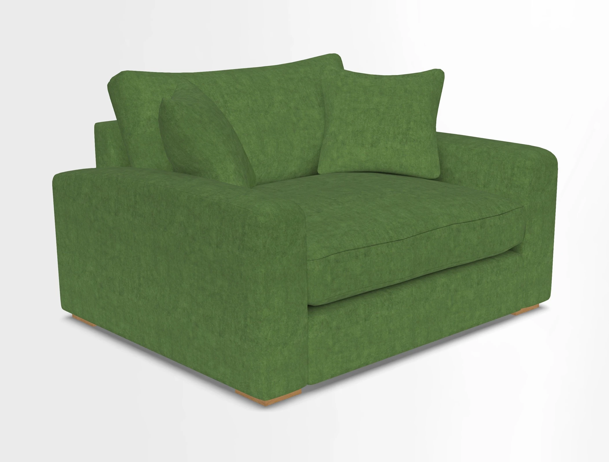 Stockbridge Snuggler in Two Tone Plain Biscuit