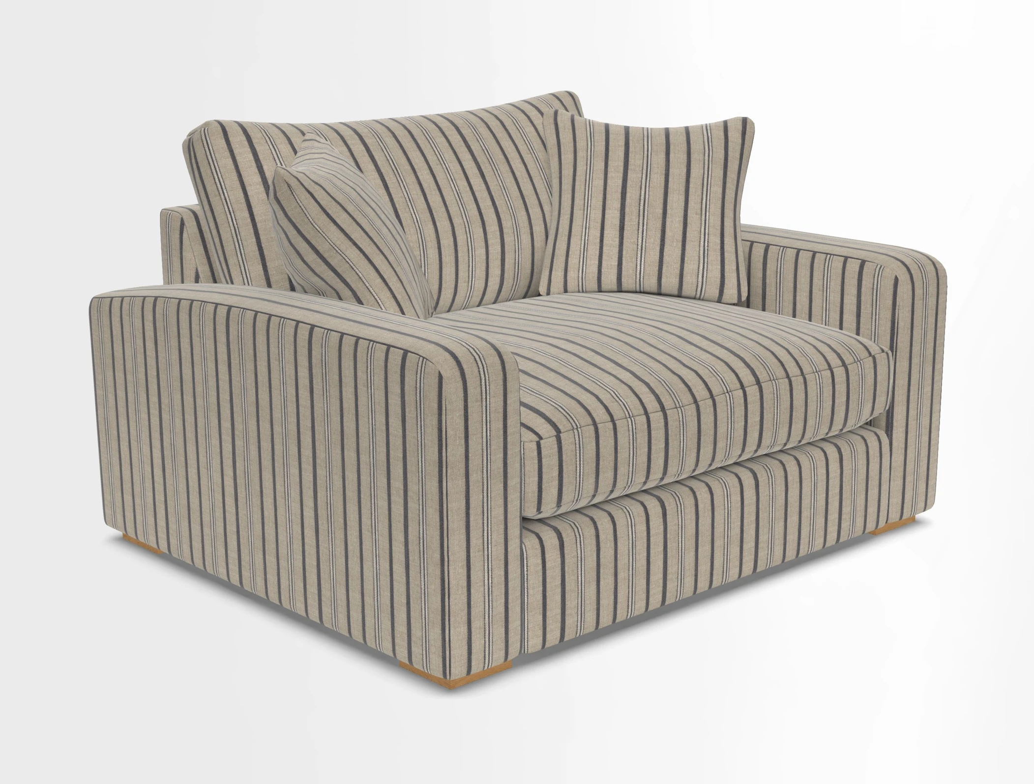 Stockbridge Snuggler in Two Tone Plain Biscuit