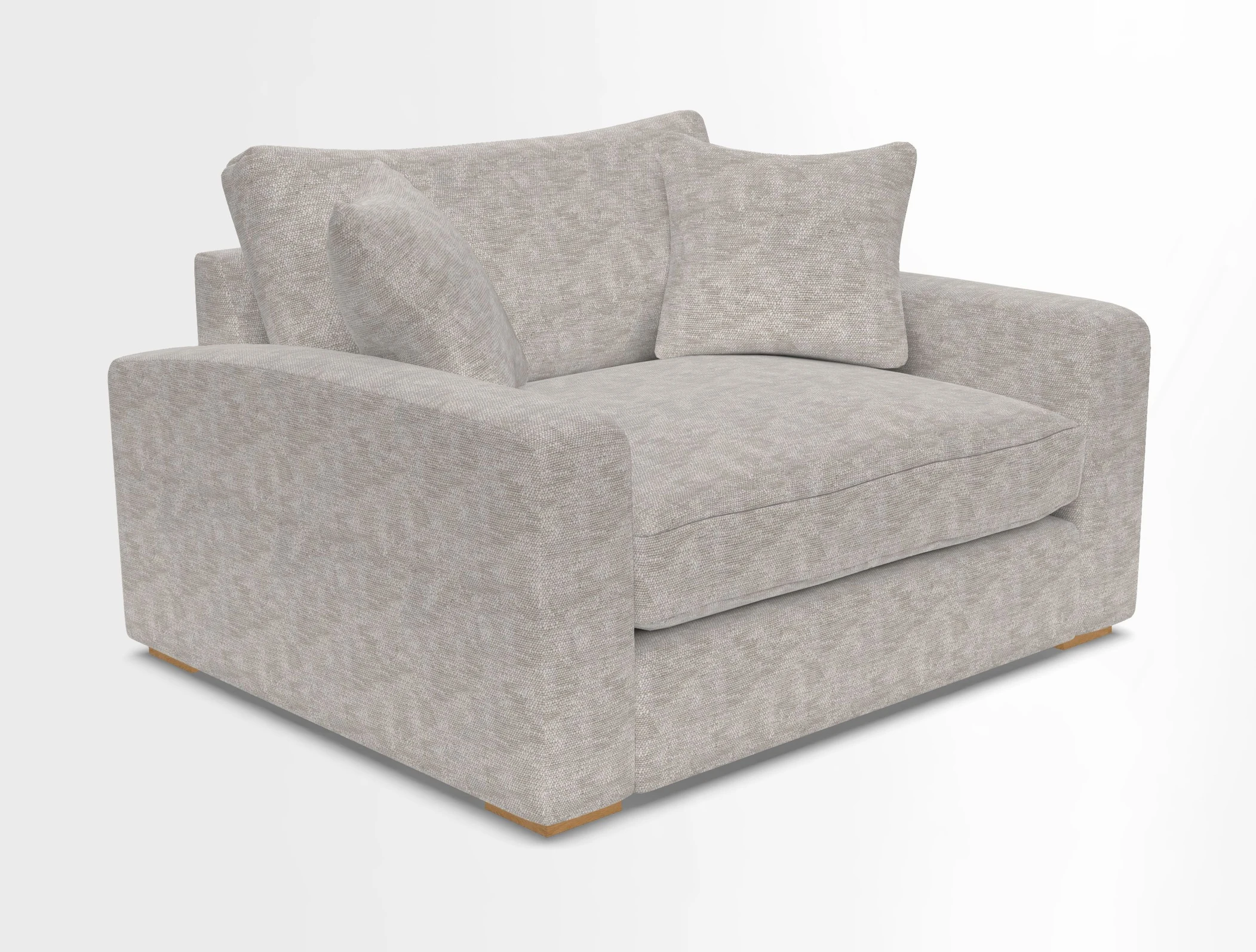 Stockbridge Snuggler in Two Tone Plain Biscuit