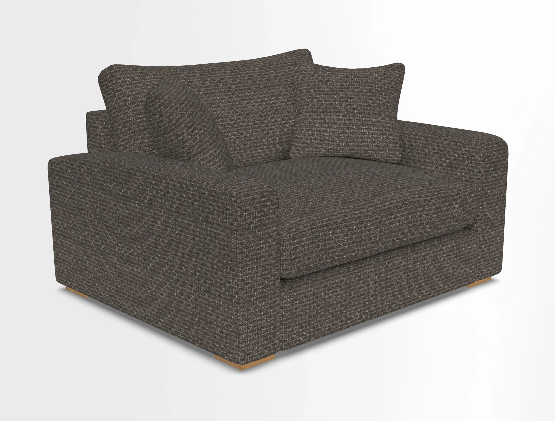 Stockbridge Snuggler in Two Tone Plain Biscuit