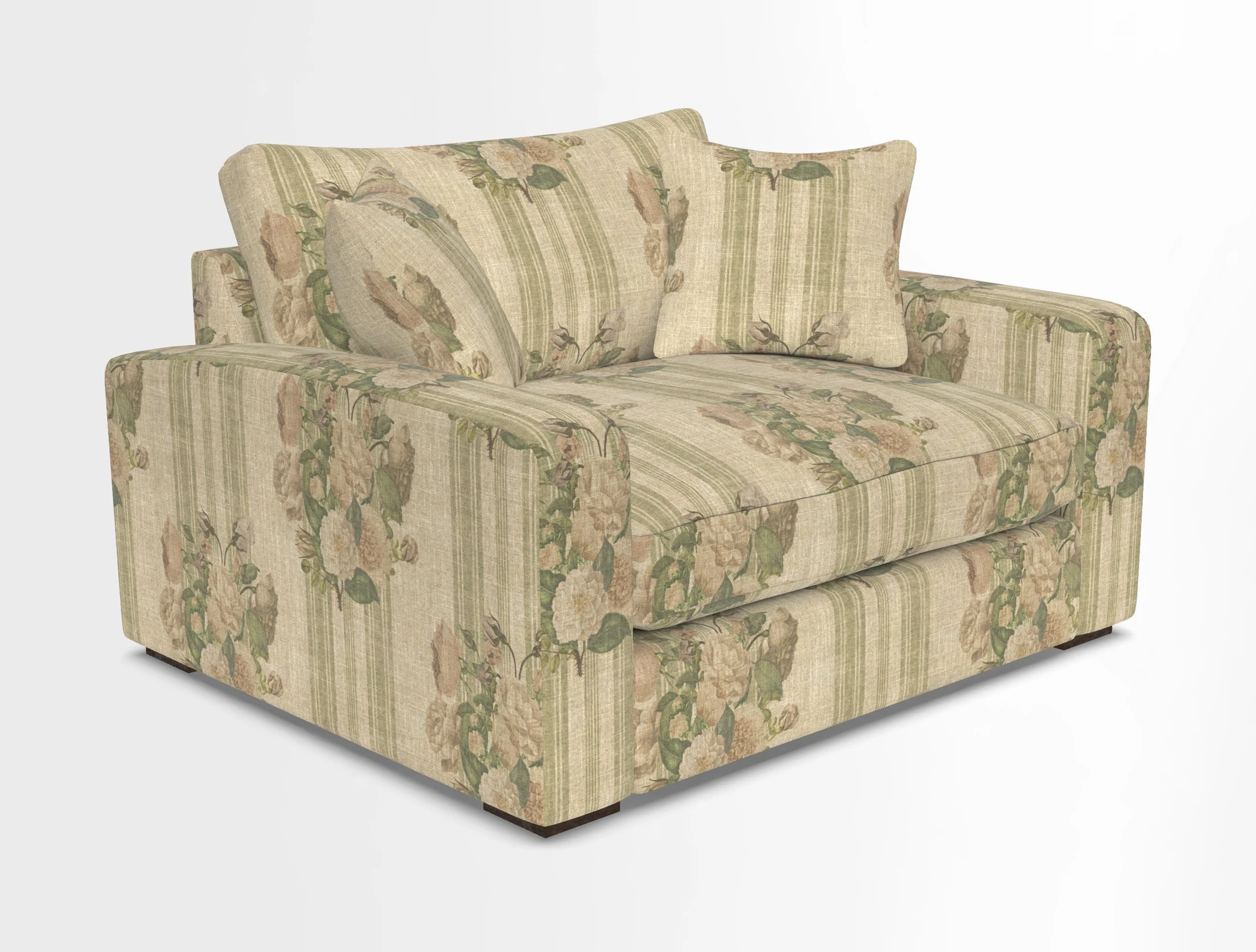 Stockbridge Snuggler in Two Tone Plain Biscuit