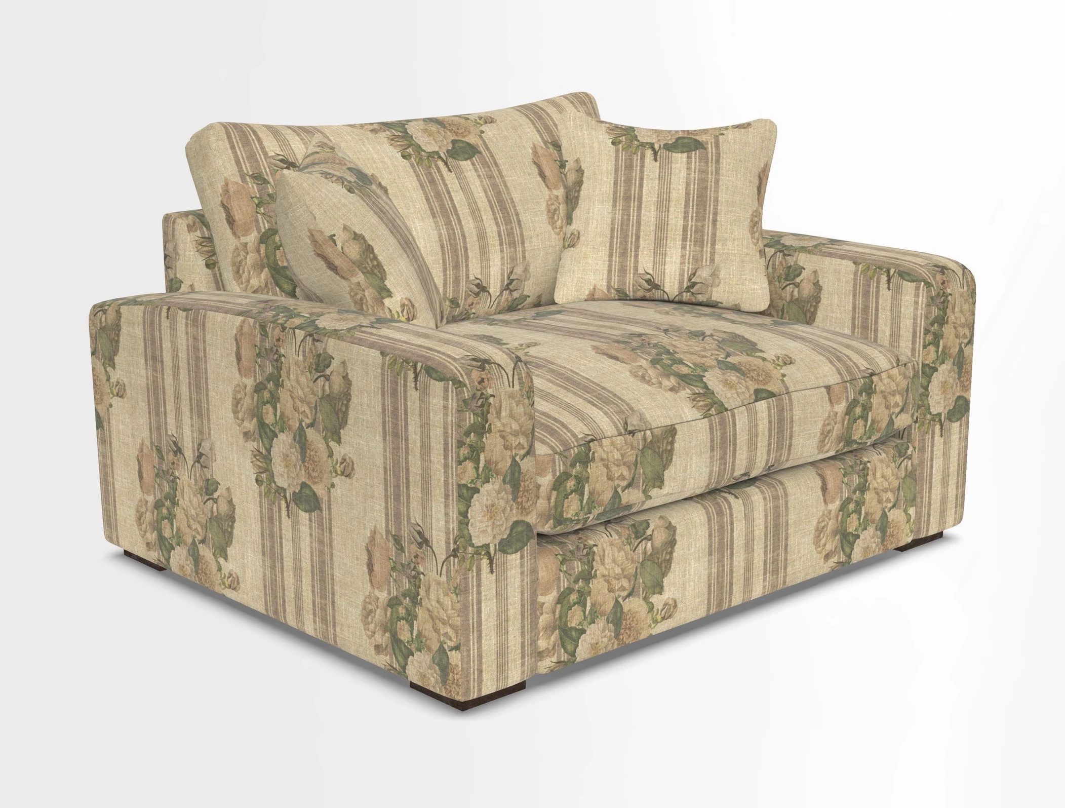 Stockbridge Snuggler in Two Tone Plain Biscuit