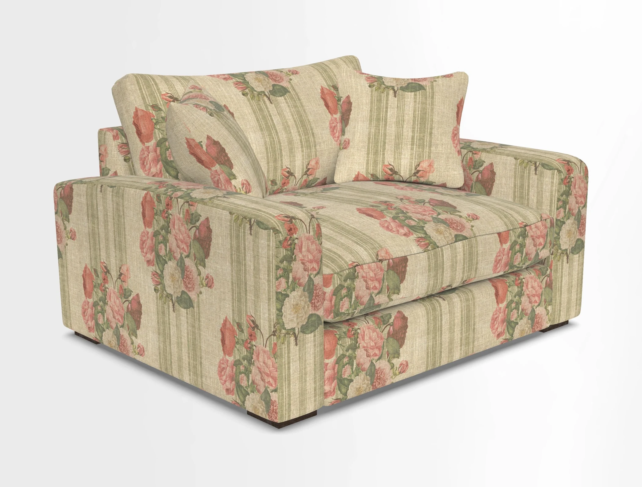 Stockbridge Snuggler in Two Tone Plain Biscuit