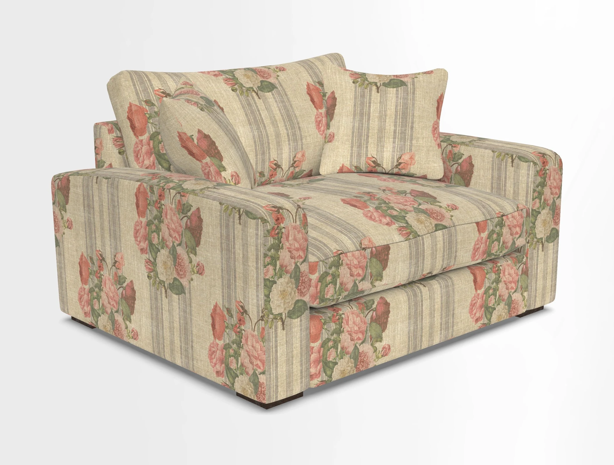 Stockbridge Snuggler in Two Tone Plain Biscuit
