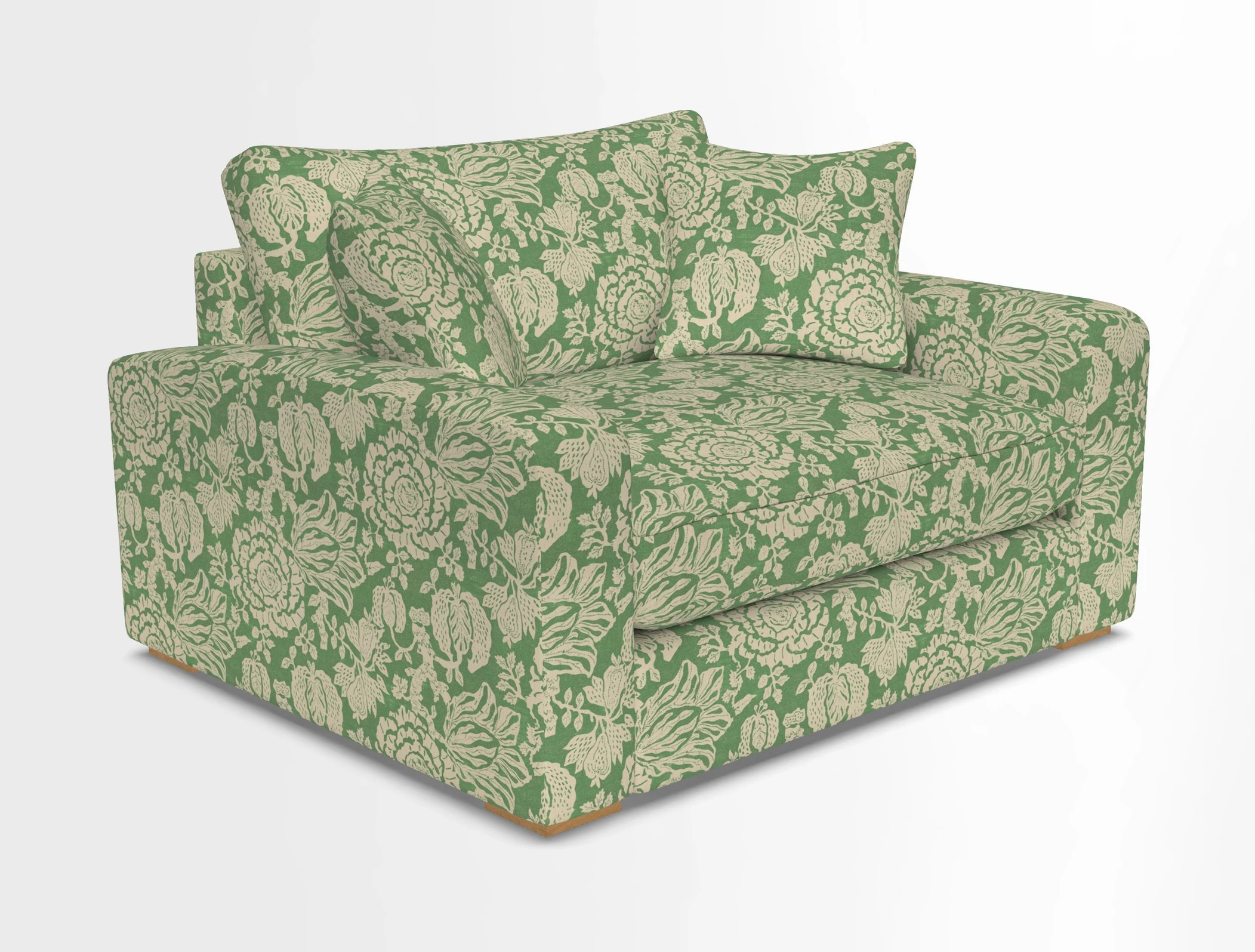 Stockbridge Snuggler in Two Tone Plain Biscuit