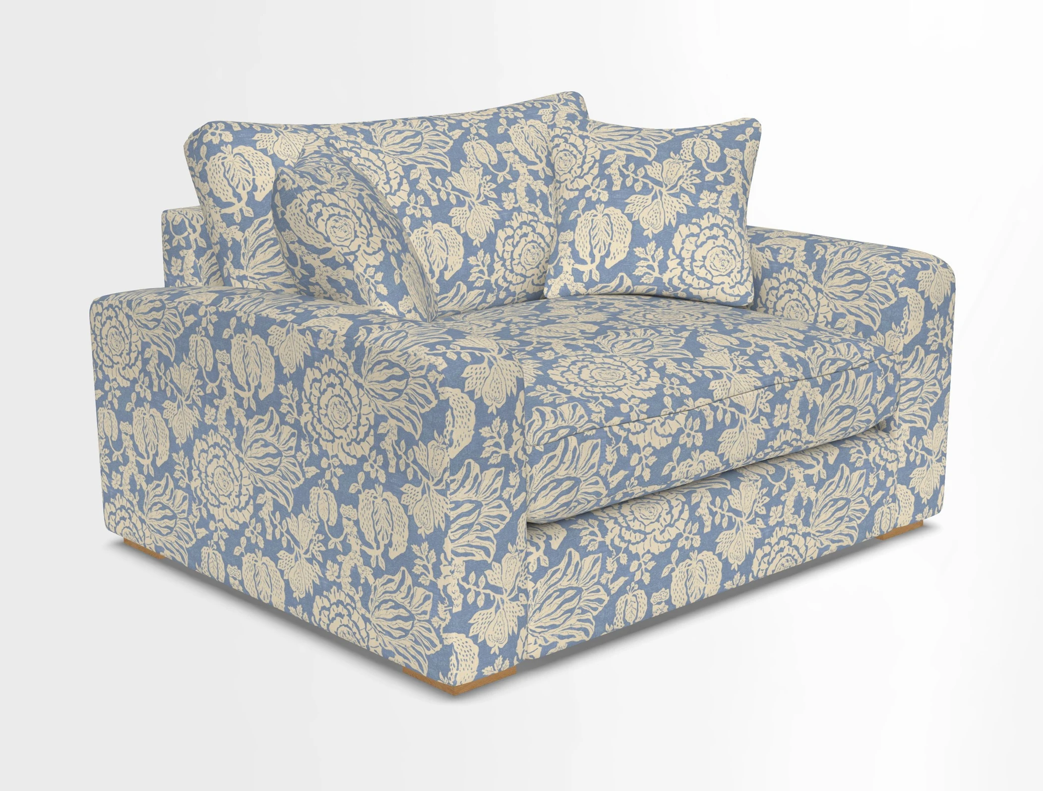 Stockbridge Snuggler in Two Tone Plain Biscuit
