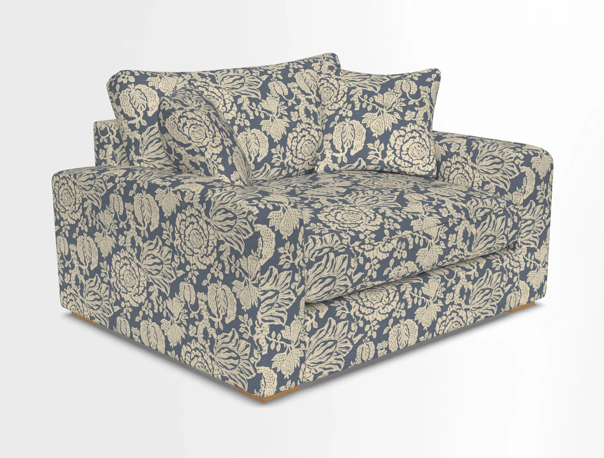 Stockbridge Snuggler in Two Tone Plain Biscuit