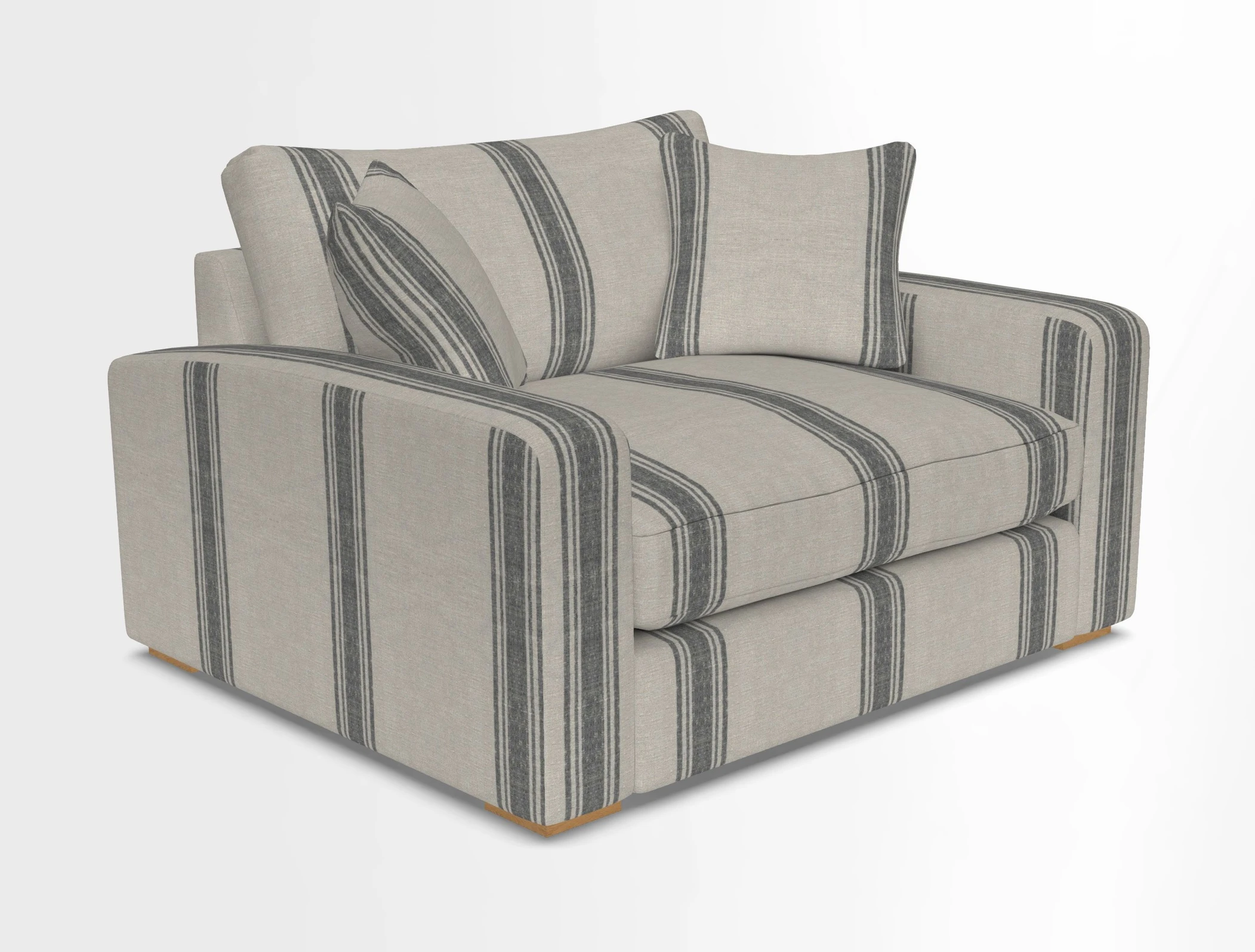 Stockbridge Snuggler in Two Tone Plain Biscuit