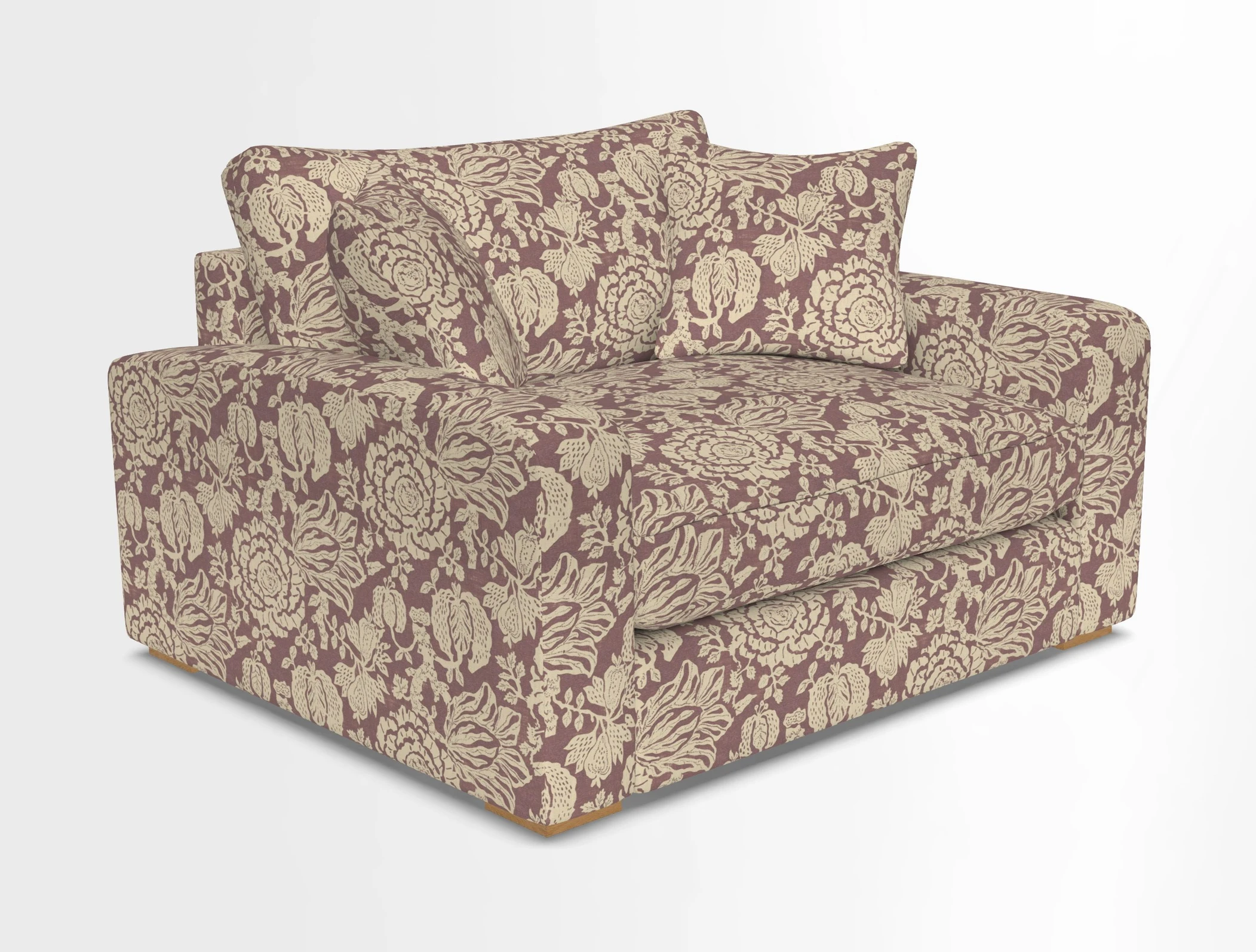 Stockbridge Snuggler in Two Tone Plain Biscuit