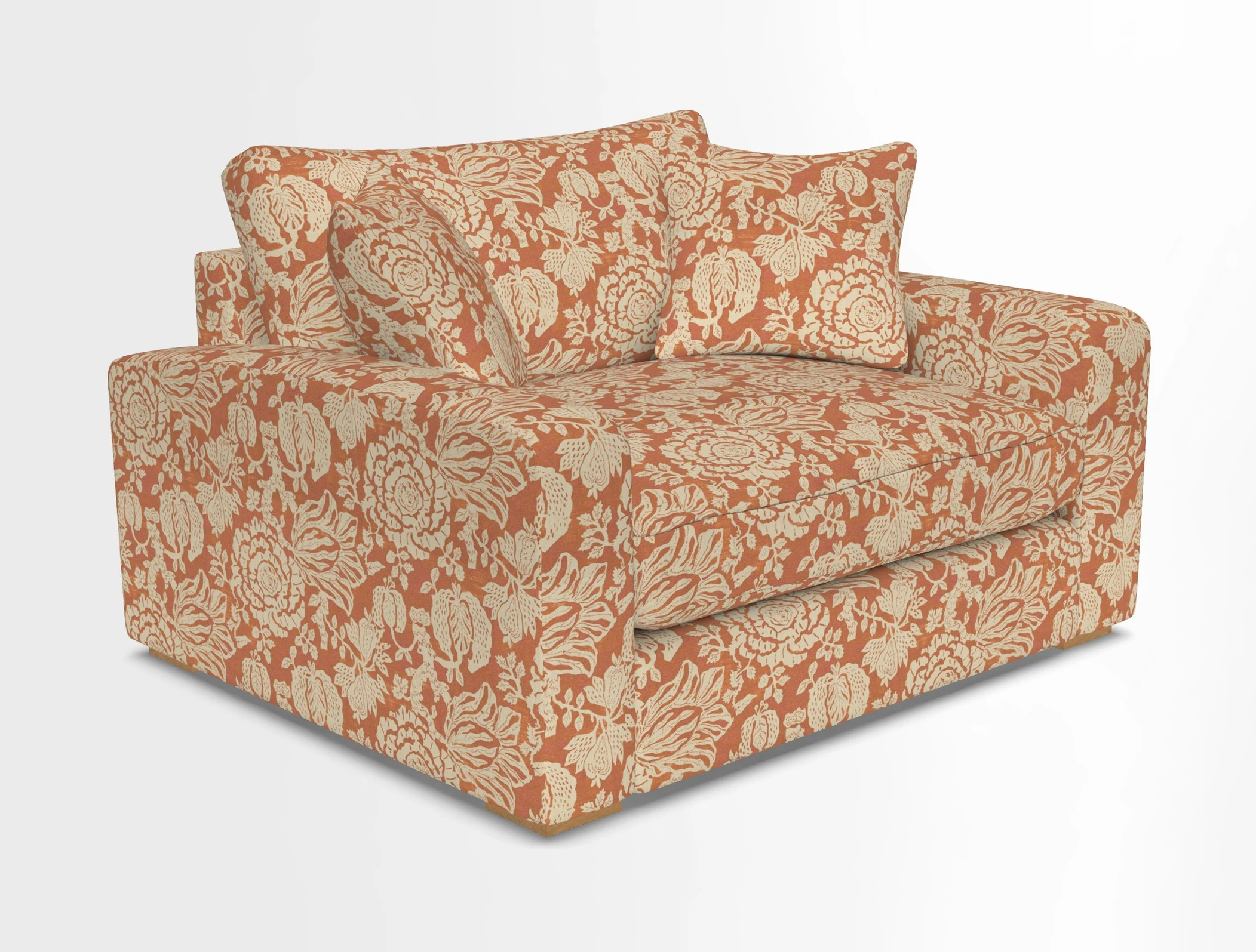 Stockbridge Snuggler in Two Tone Plain Biscuit