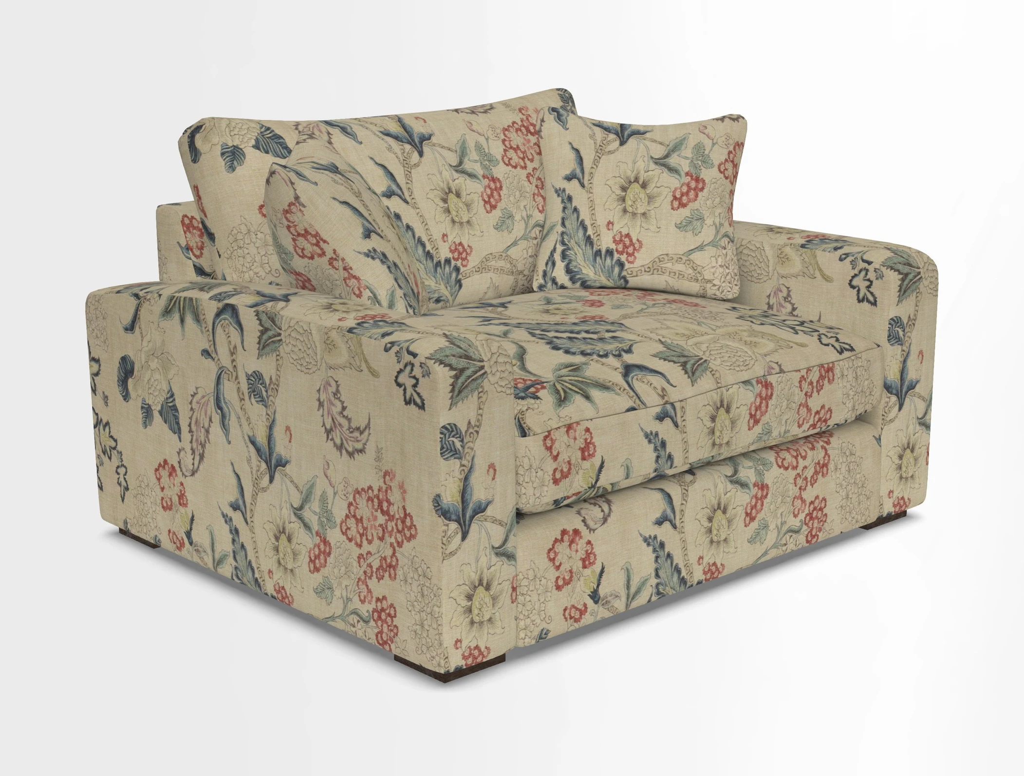 Stockbridge Snuggler in Two Tone Plain Biscuit