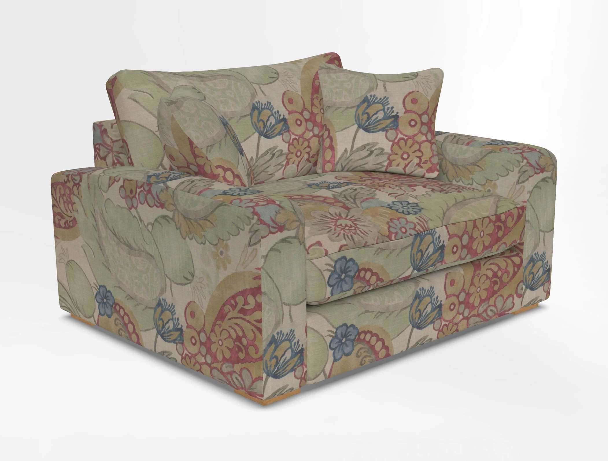 Stockbridge Snuggler in Two Tone Plain Biscuit