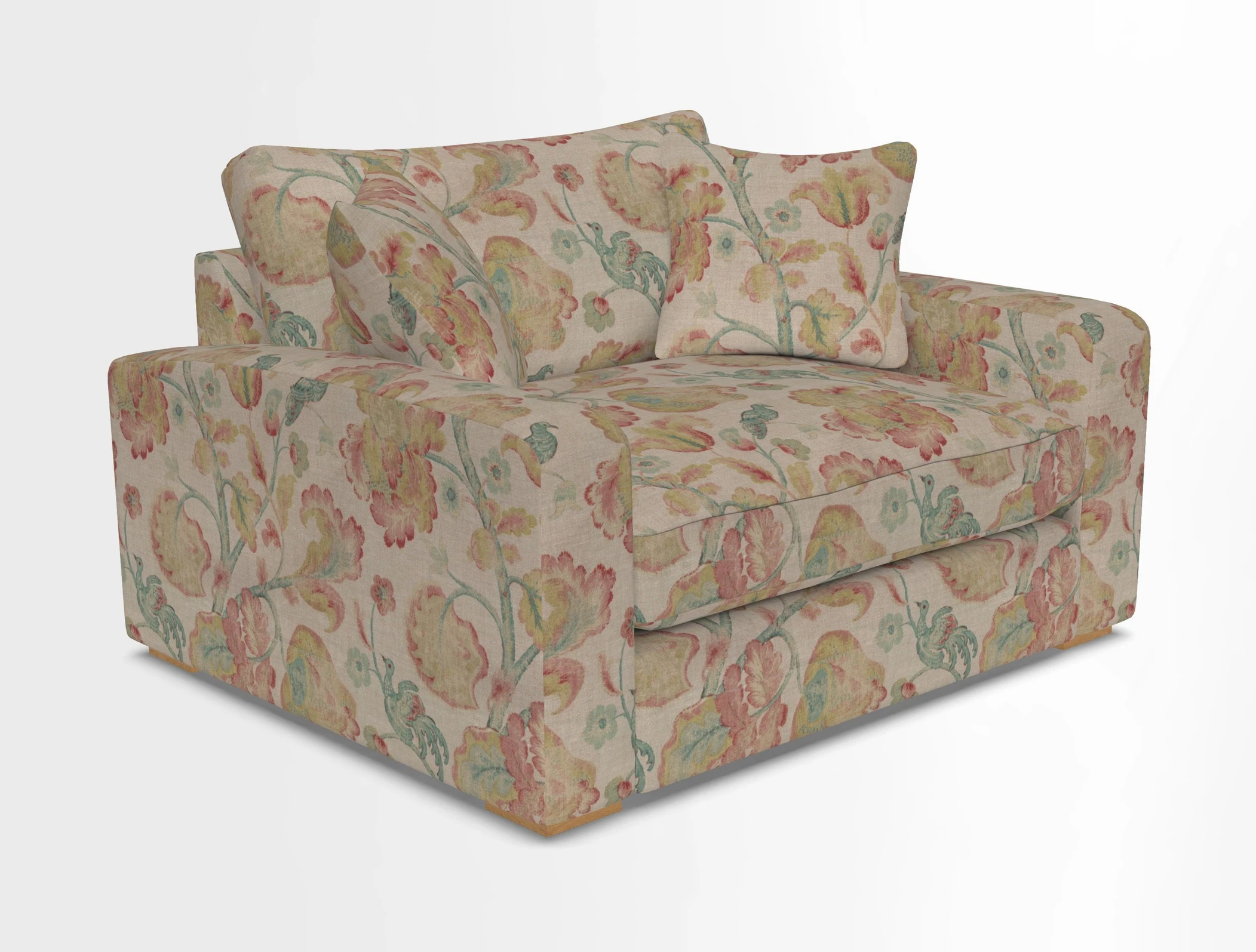 Stockbridge Snuggler in Two Tone Plain Biscuit