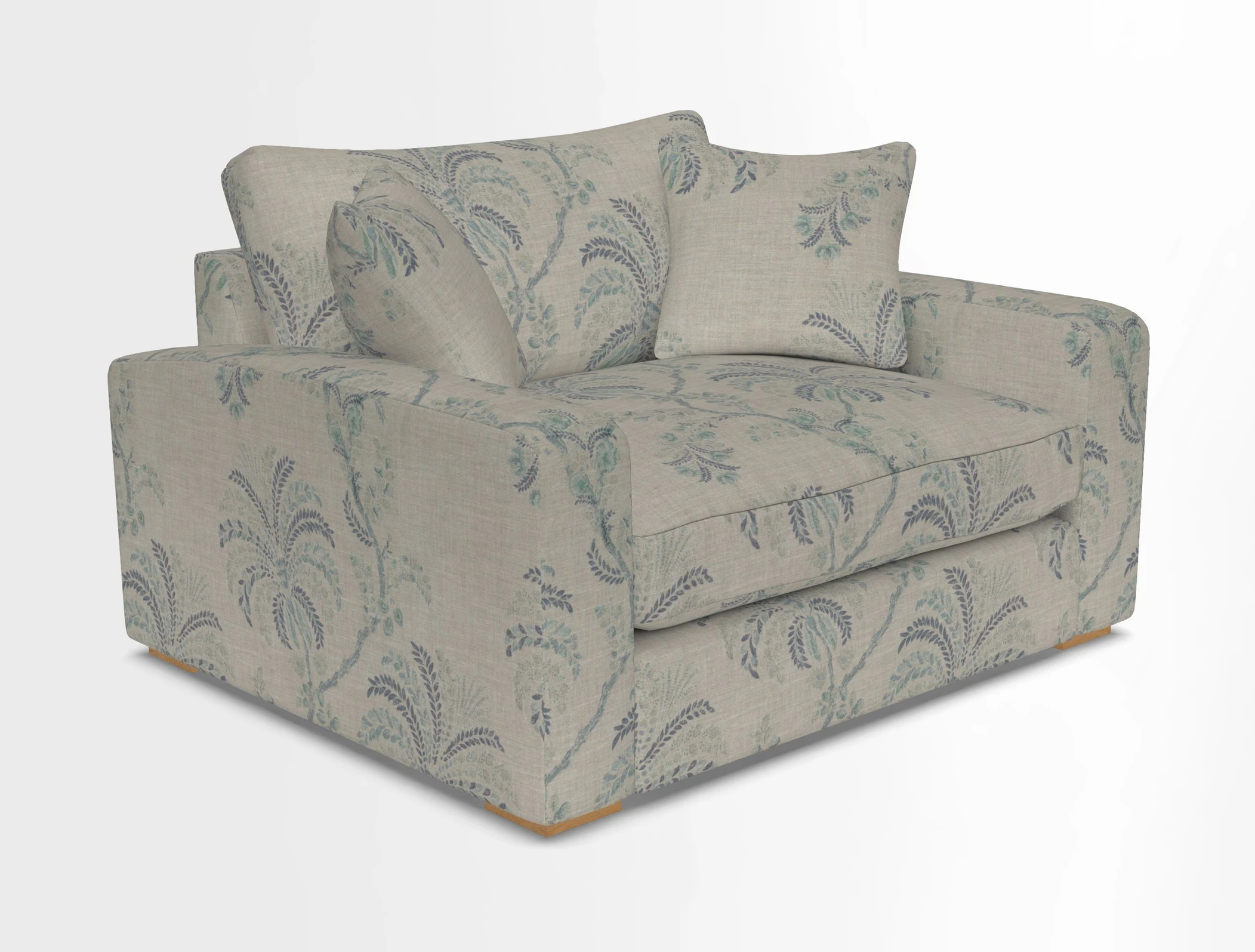 Stockbridge Snuggler in Two Tone Plain Biscuit