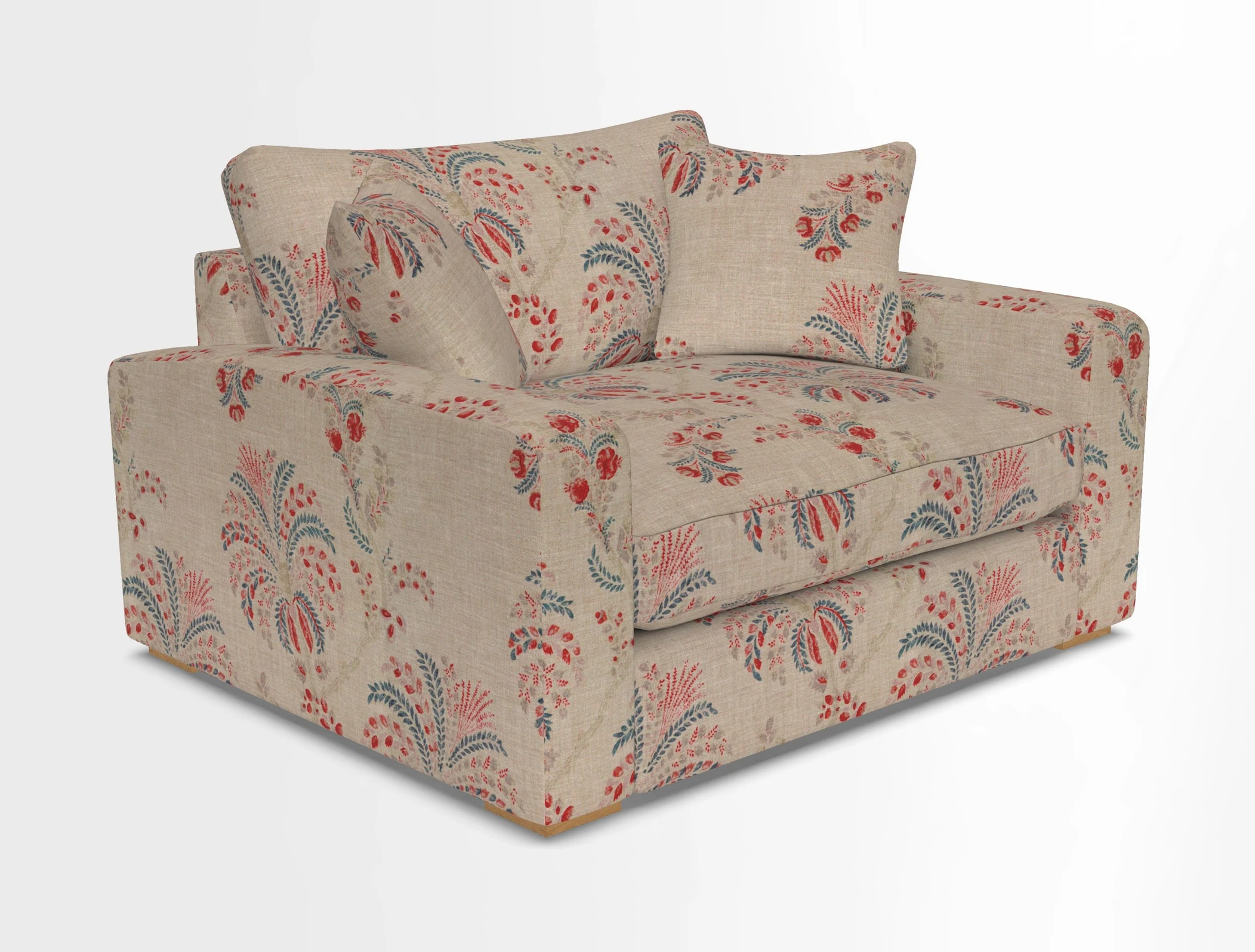 Stockbridge Snuggler in Two Tone Plain Biscuit