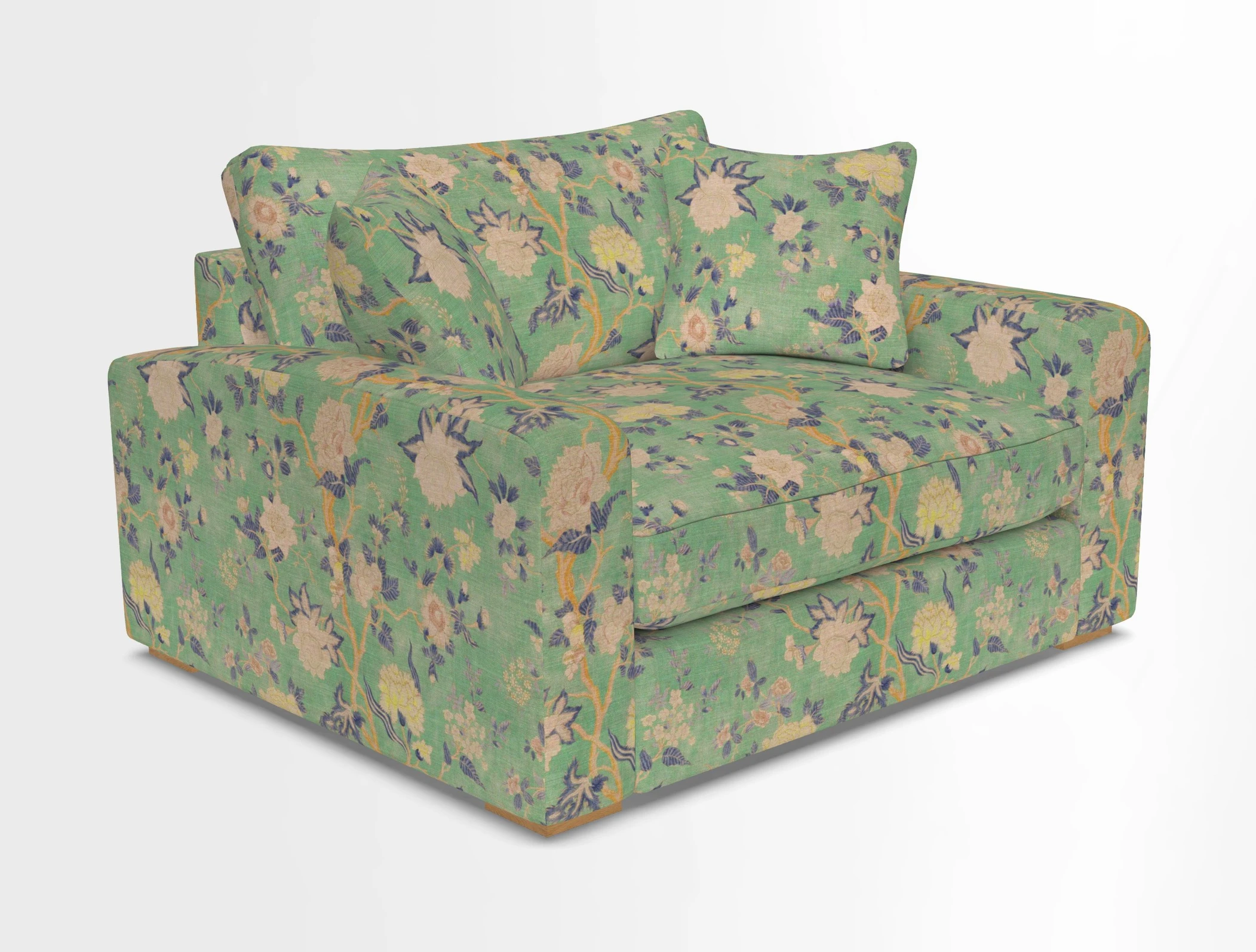 Stockbridge Snuggler in Two Tone Plain Biscuit