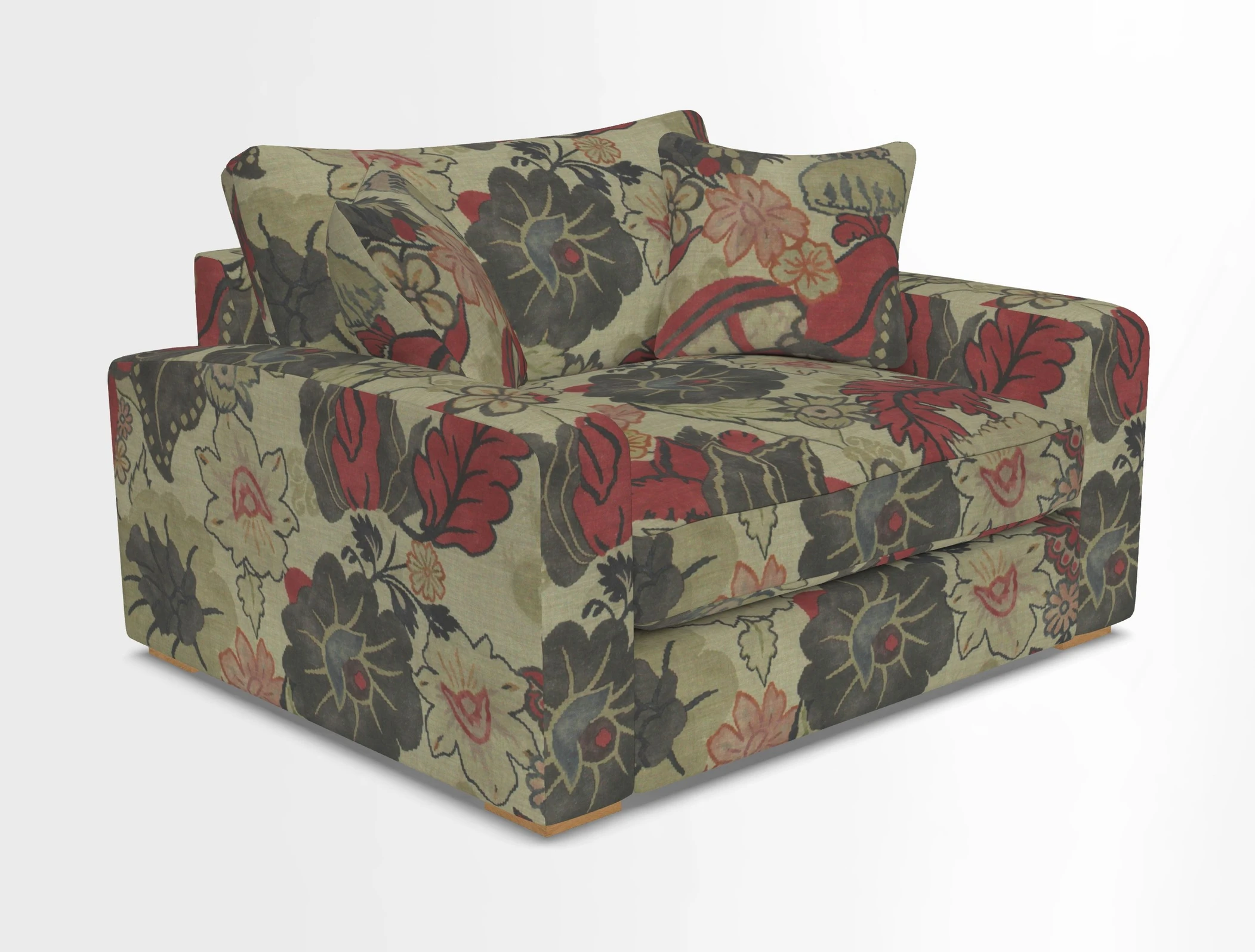 Stockbridge Snuggler in Two Tone Plain Biscuit