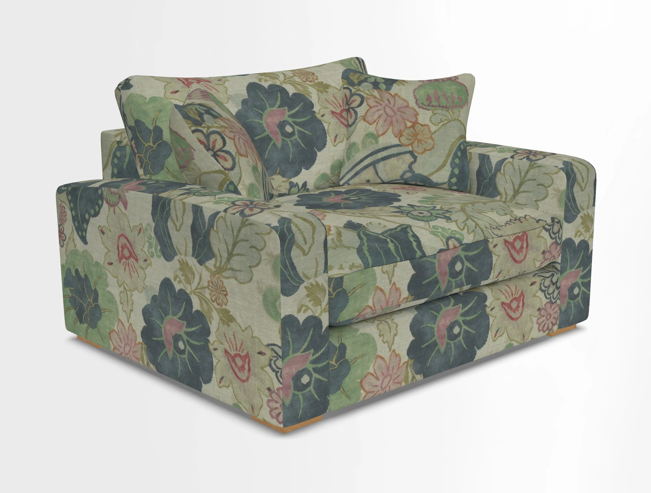 Stockbridge Snuggler in Two Tone Plain Biscuit