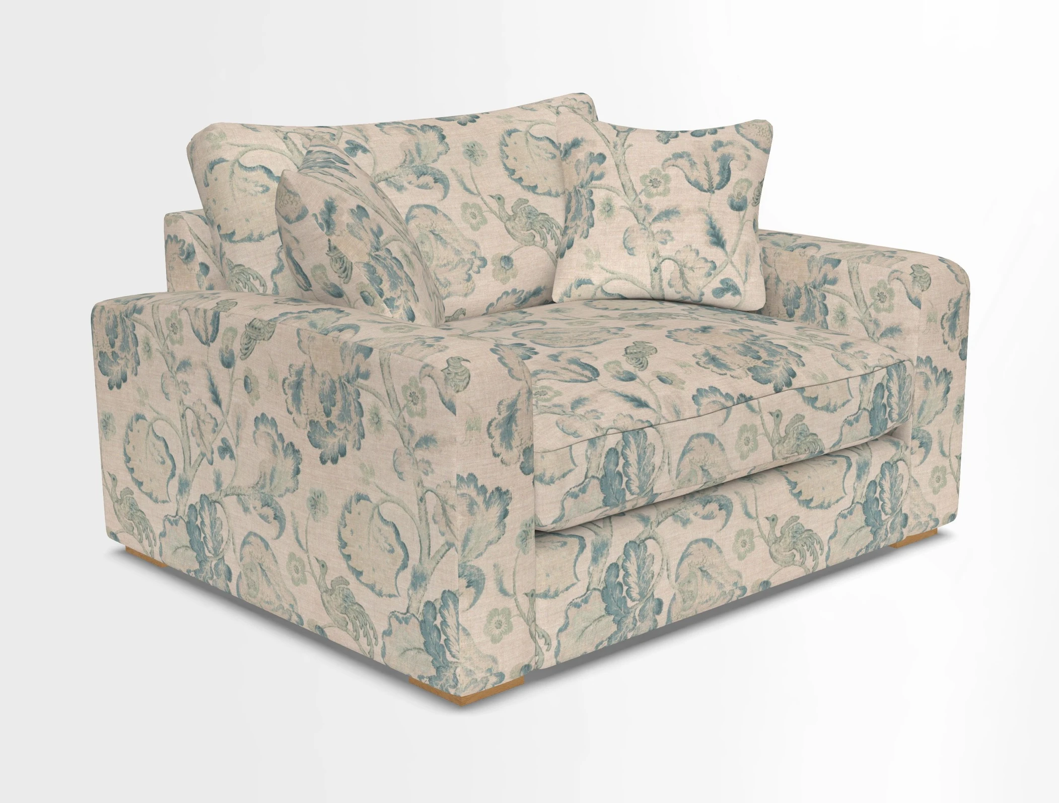 Stockbridge Snuggler in Two Tone Plain Biscuit