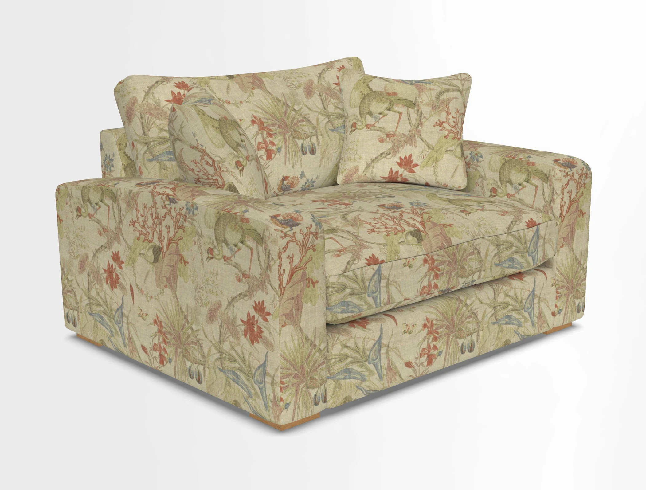 Stockbridge Snuggler in Two Tone Plain Biscuit