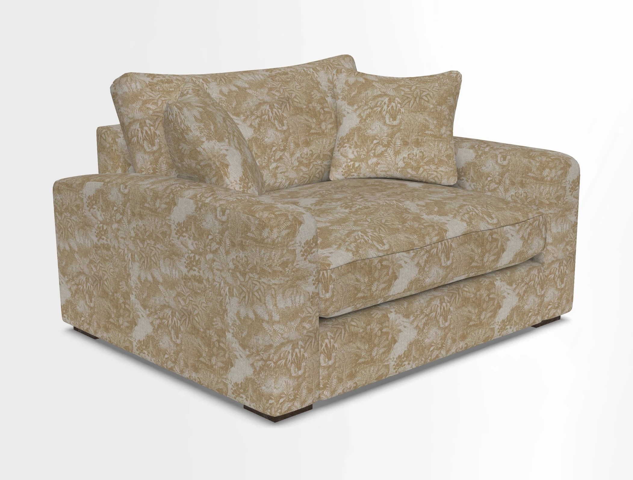 Stockbridge Snuggler in Two Tone Plain Biscuit
