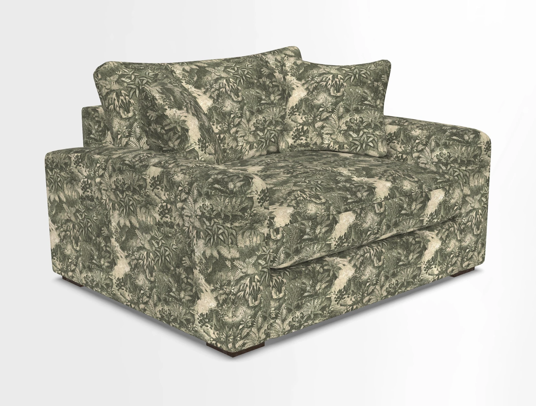 Stockbridge Snuggler in Two Tone Plain Biscuit