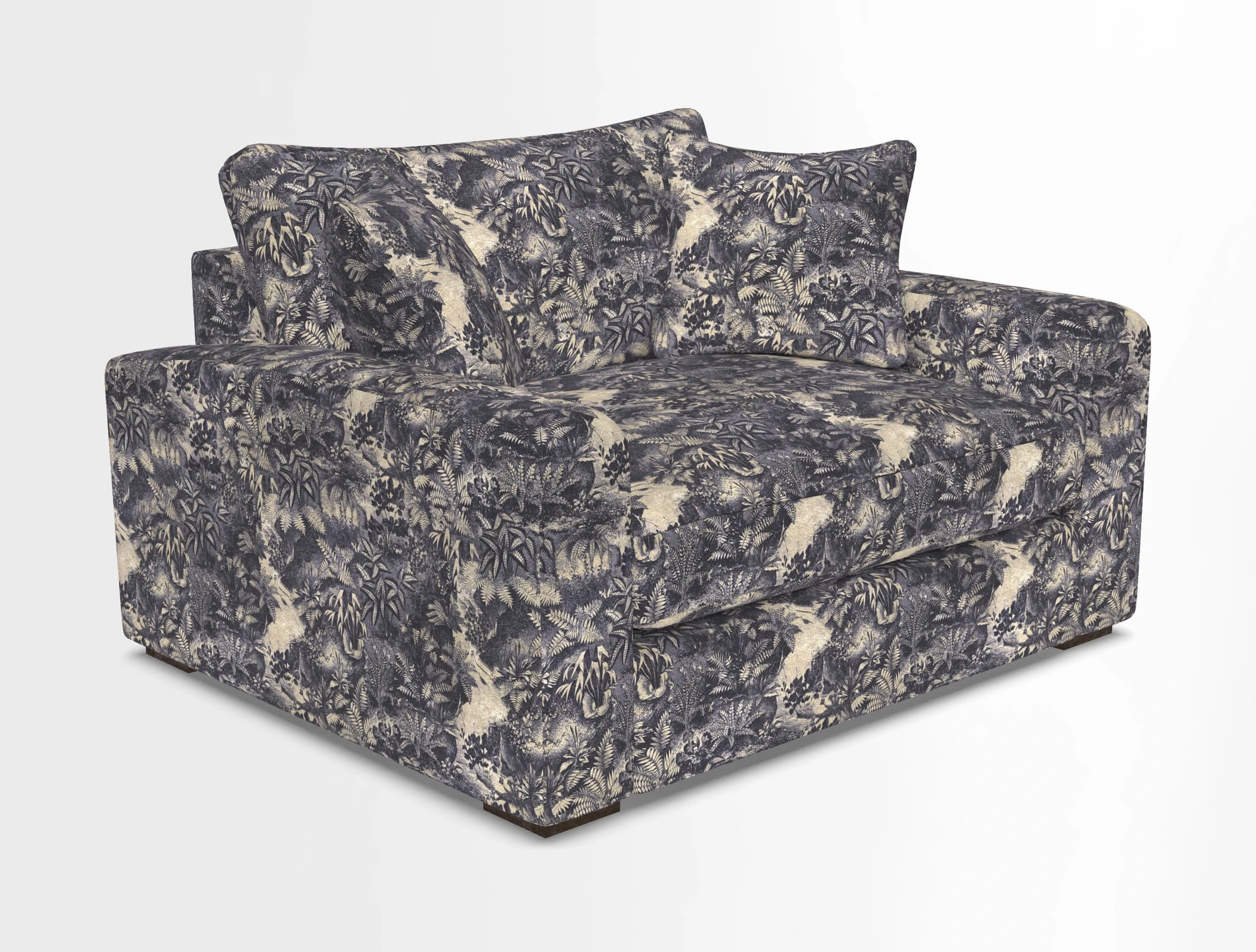 Stockbridge Snuggler in Two Tone Plain Biscuit