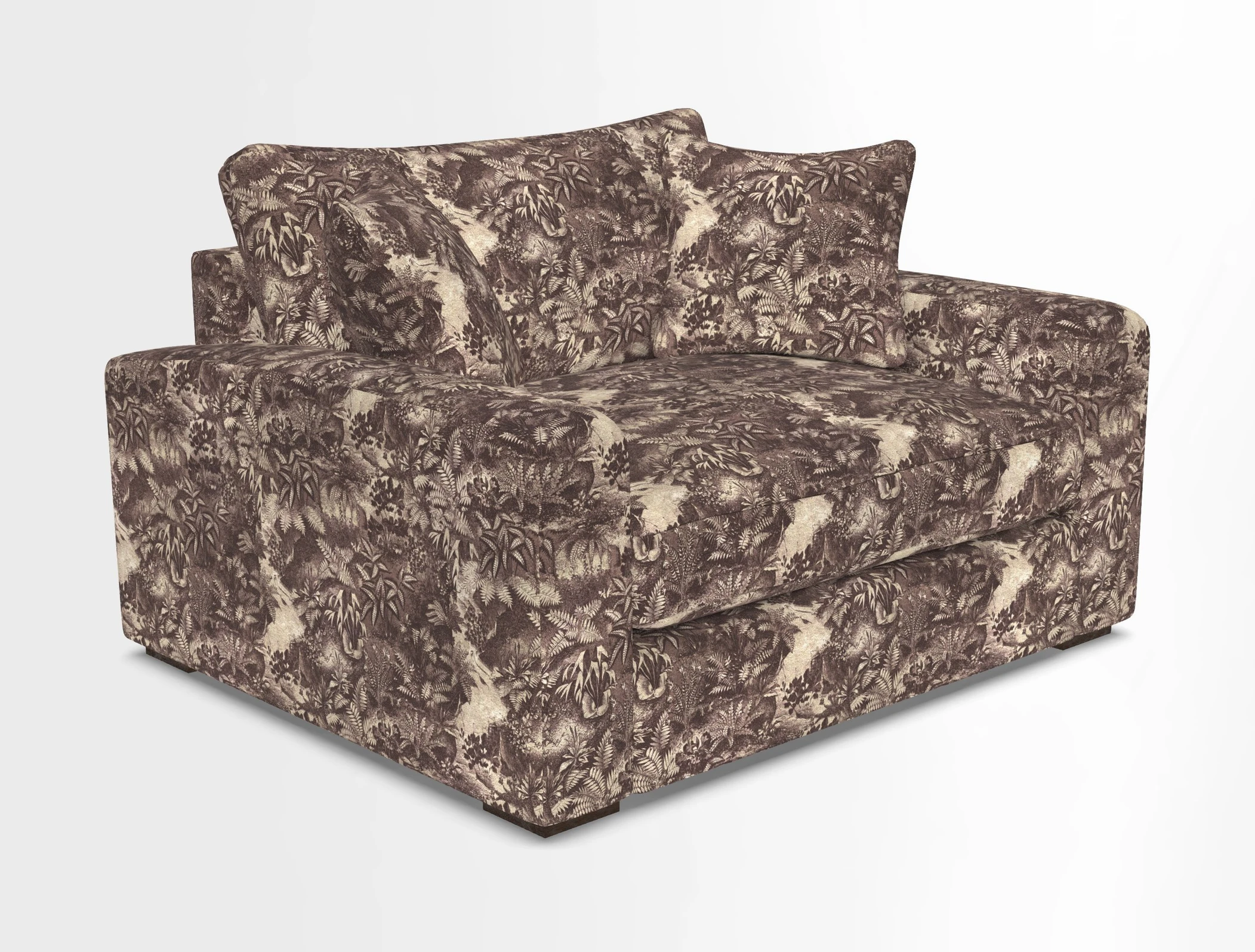 Stockbridge Snuggler in Two Tone Plain Biscuit