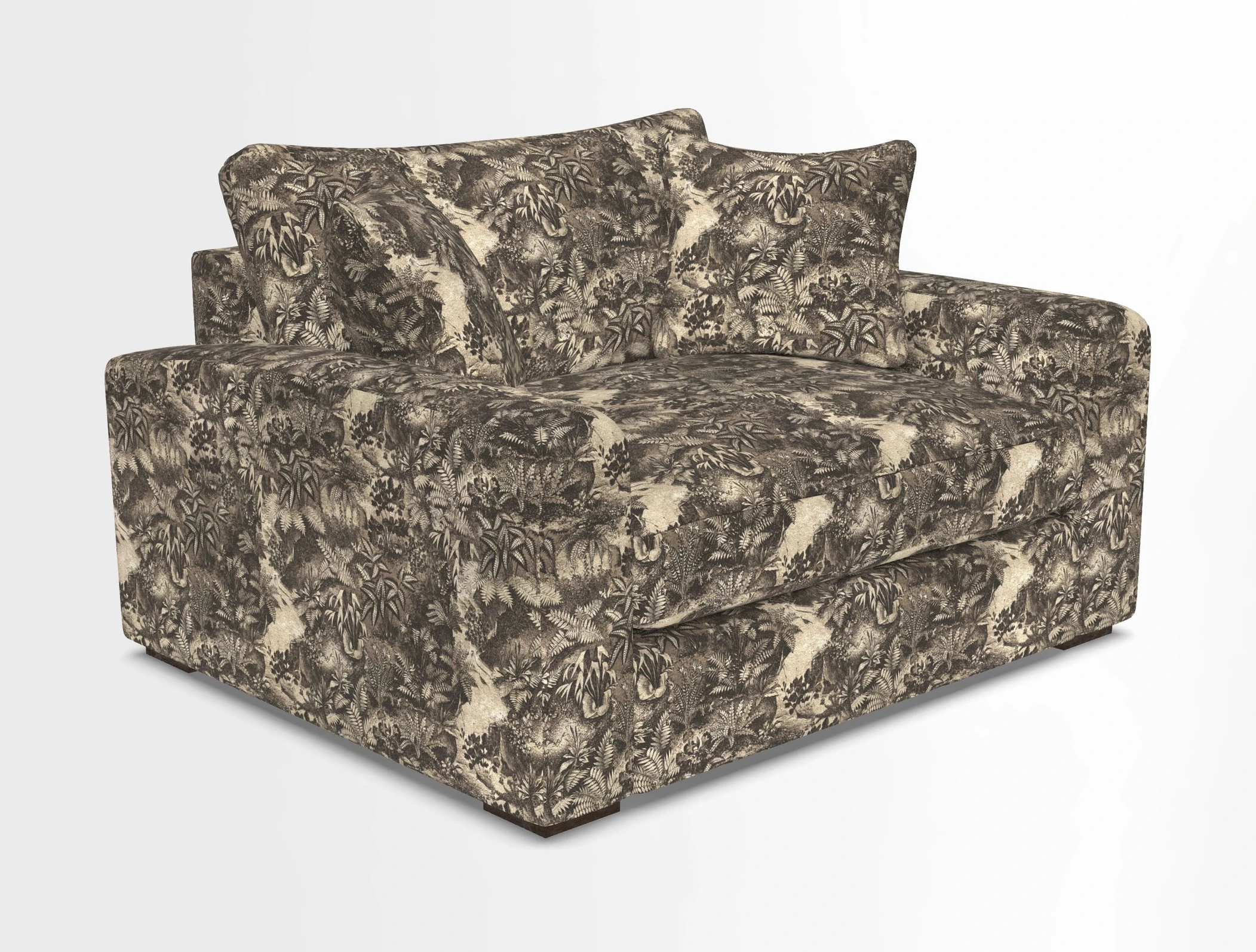 Stockbridge Snuggler in Two Tone Plain Biscuit