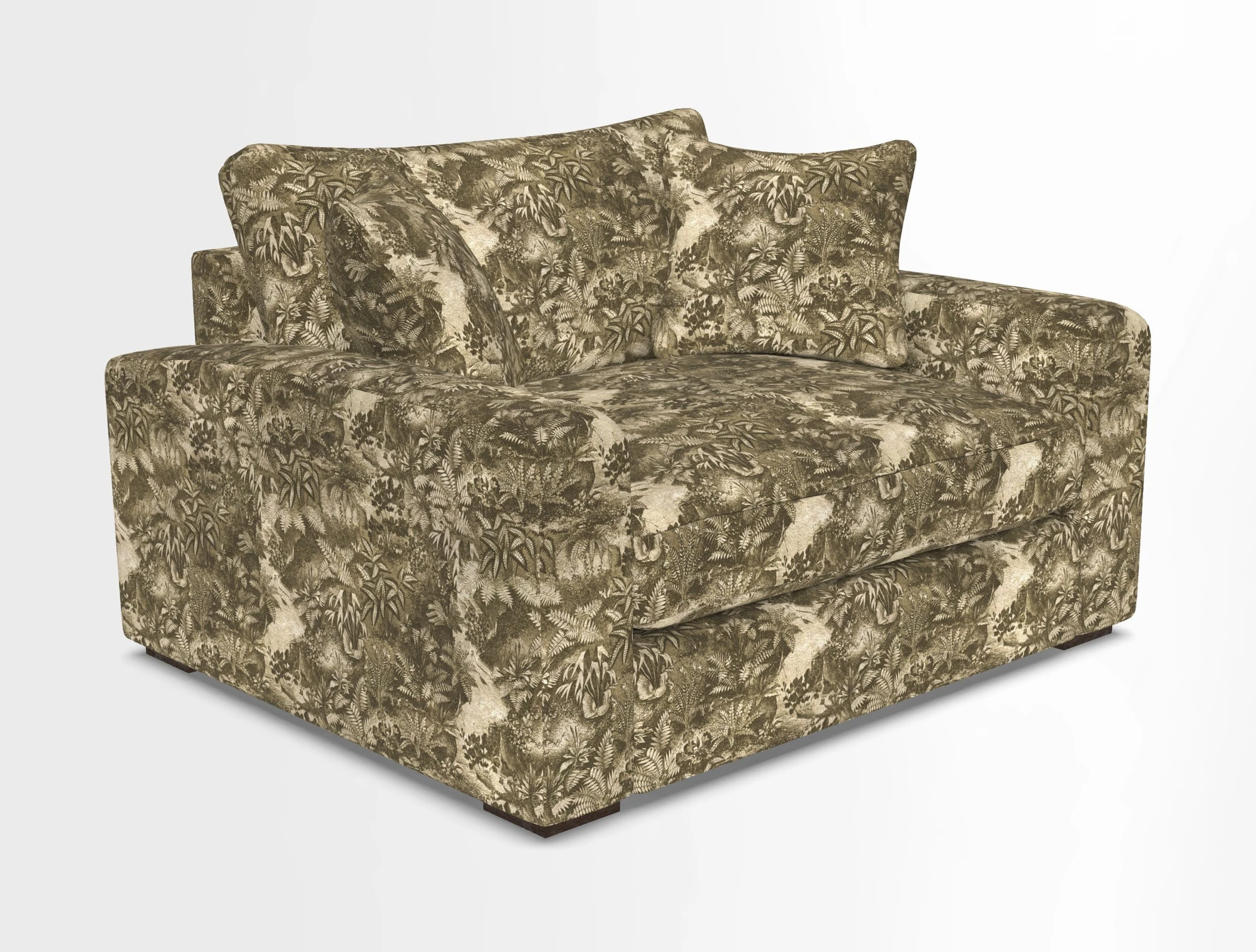 Stockbridge Snuggler in Two Tone Plain Biscuit