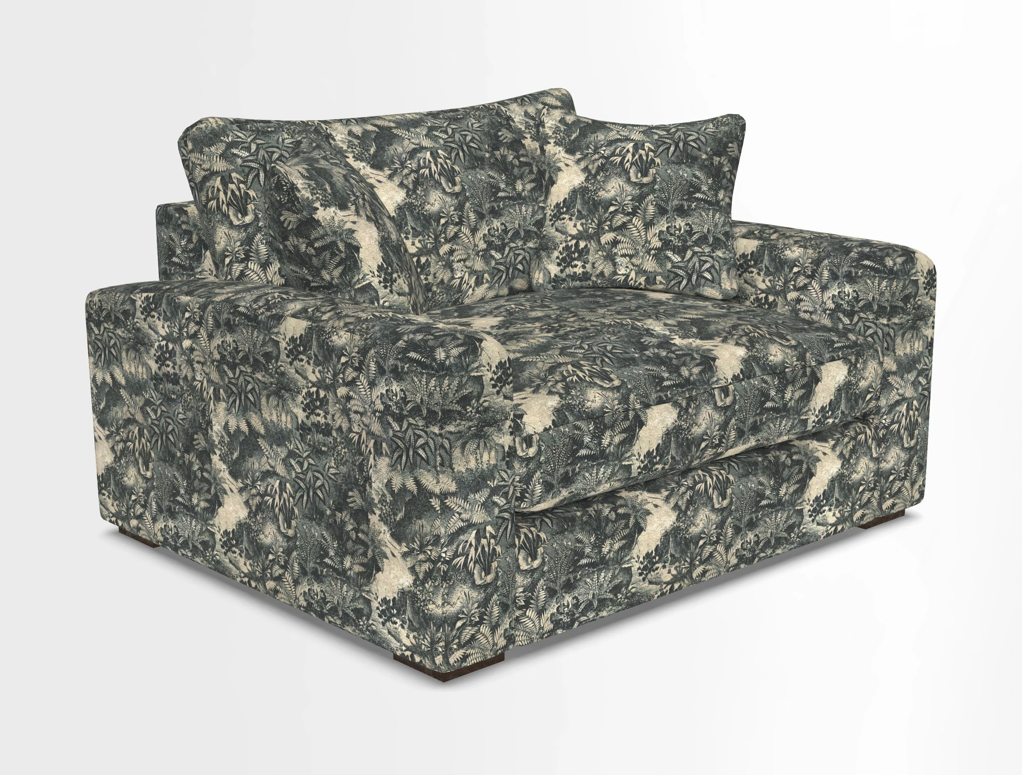 Stockbridge Snuggler in Two Tone Plain Biscuit