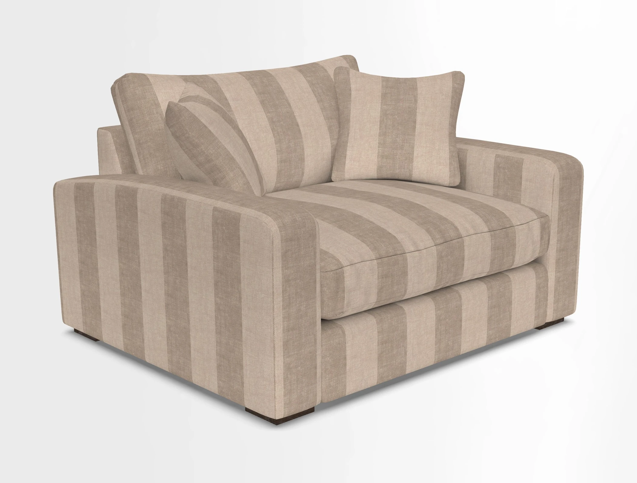 Stockbridge Snuggler in Two Tone Plain Biscuit