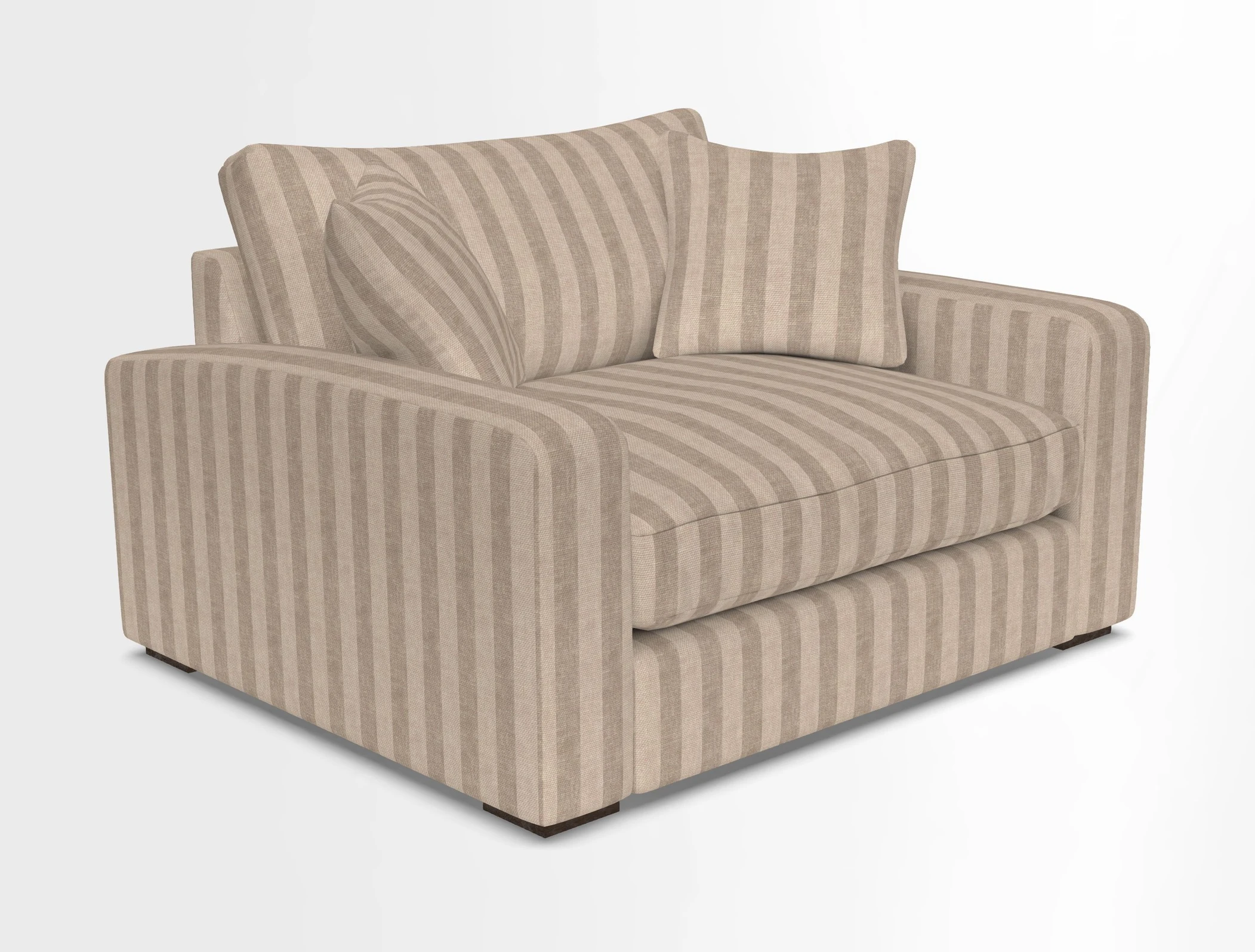 Stockbridge Snuggler in Two Tone Plain Biscuit