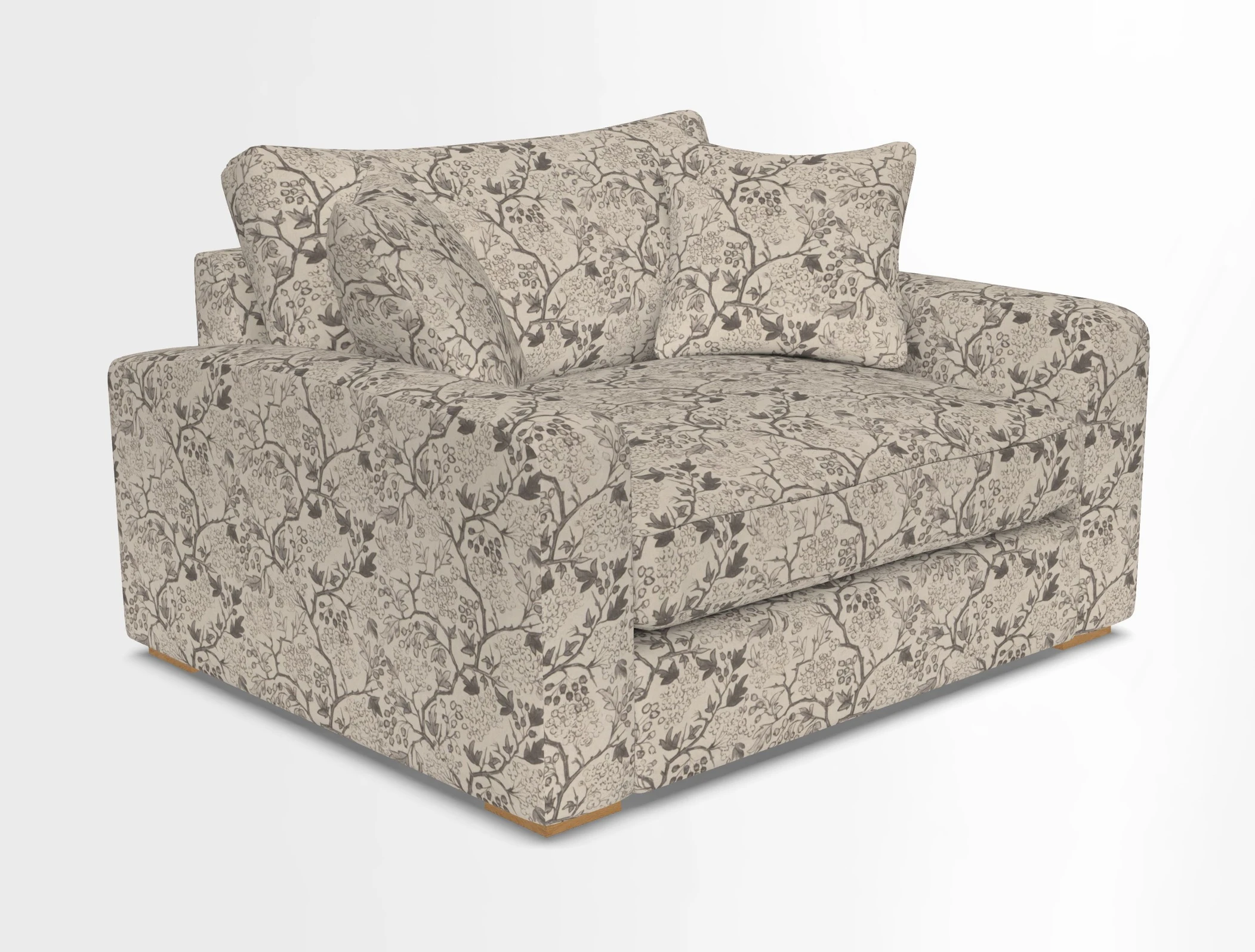 Stockbridge Snuggler in Two Tone Plain Biscuit